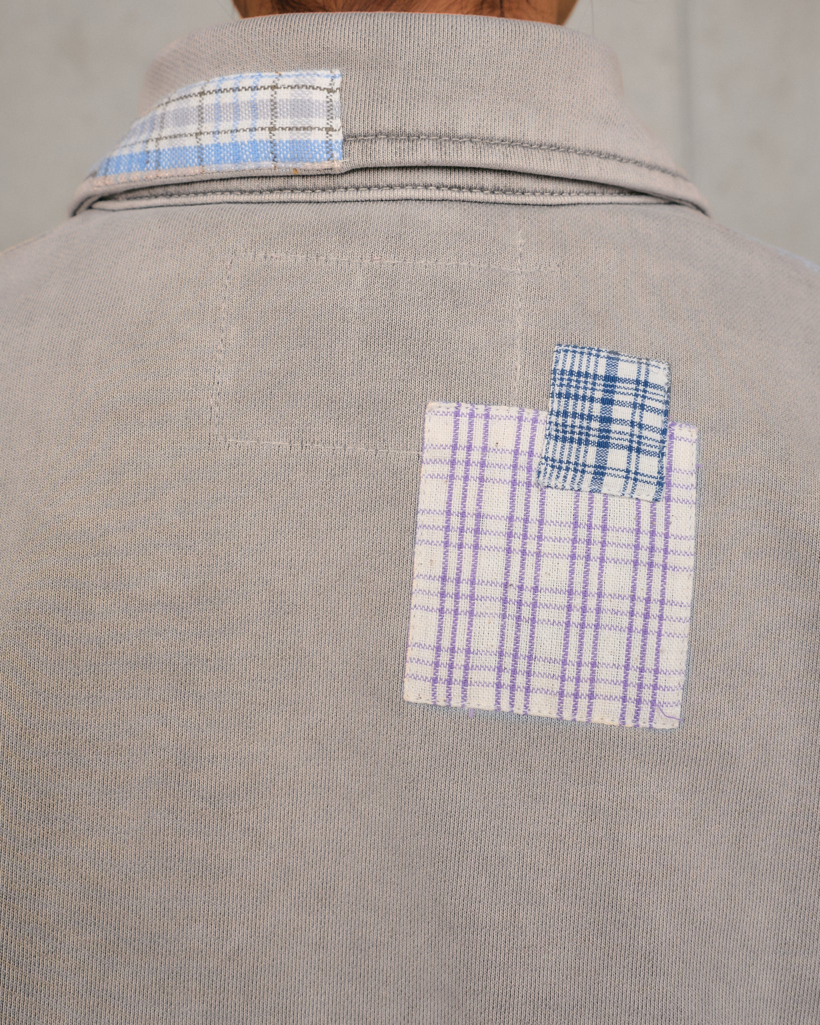 Geo Pullover - Grey Picnic