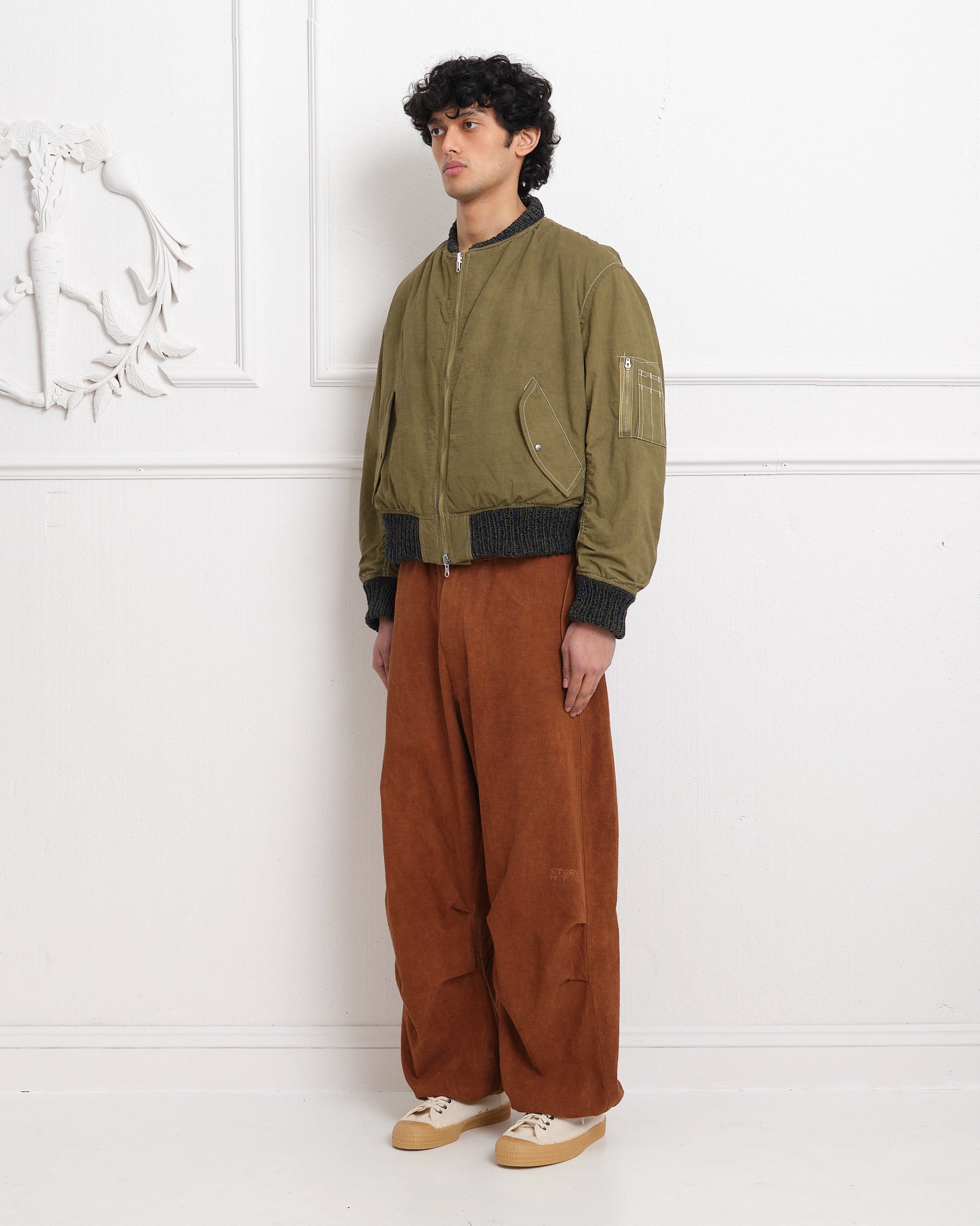 Seed Bomber - Olive Wonky-Wear