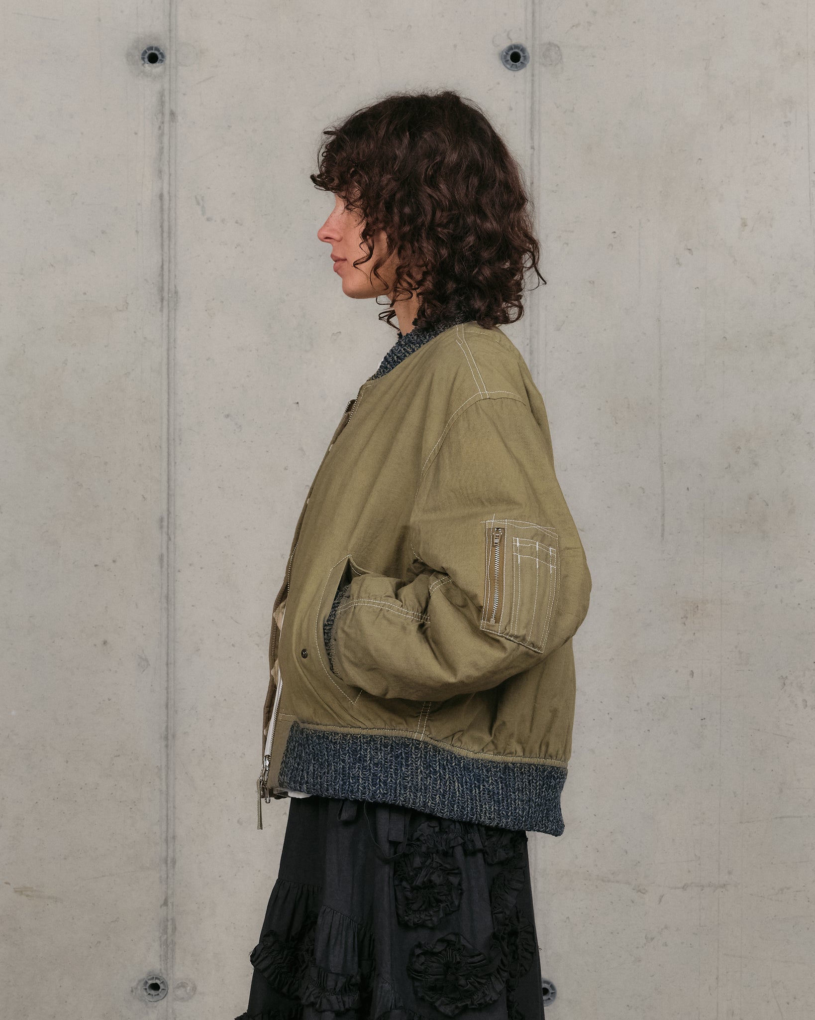 Seed Bomber - Olive Wonky-Wear