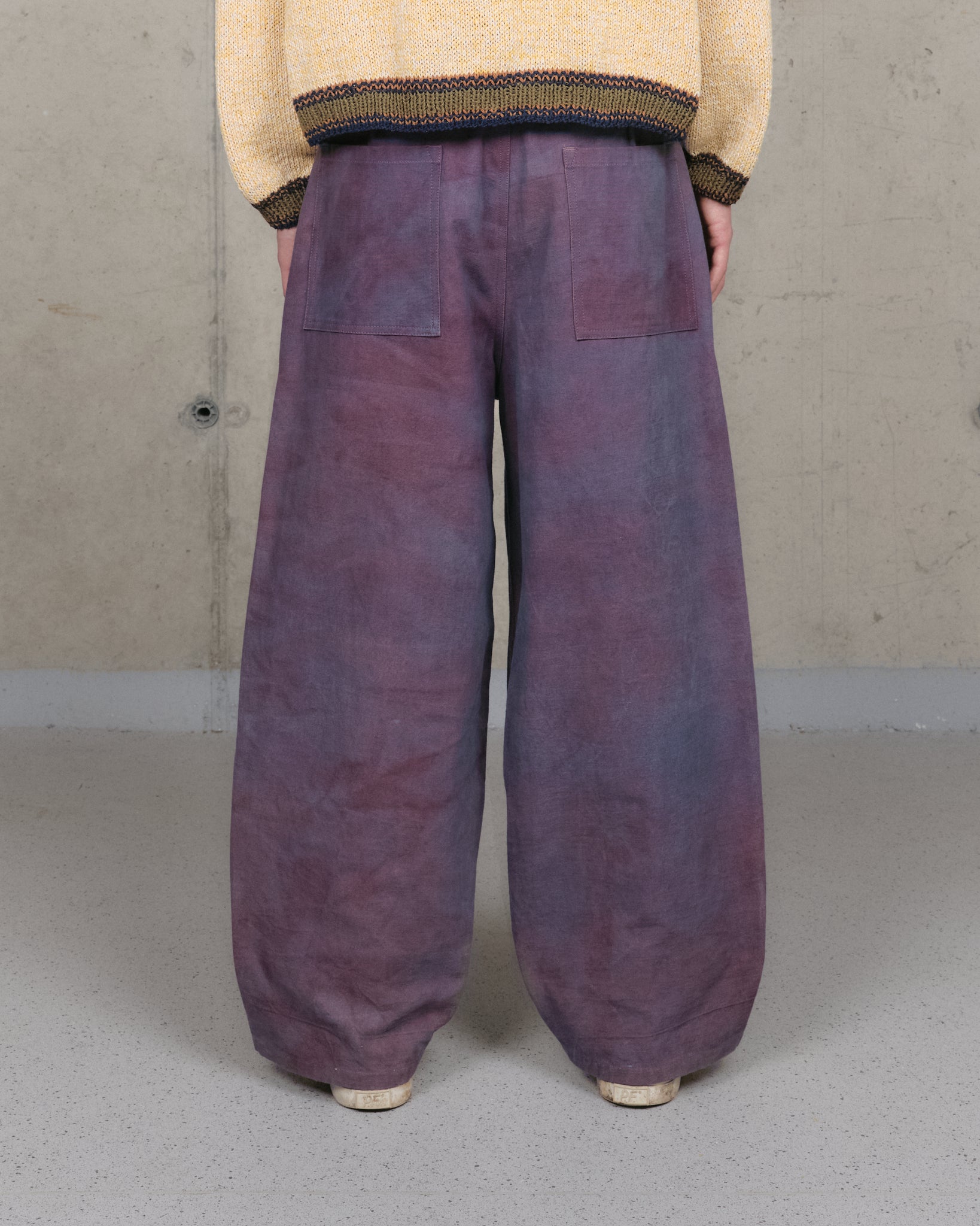 Document Pants - Purple Canvas