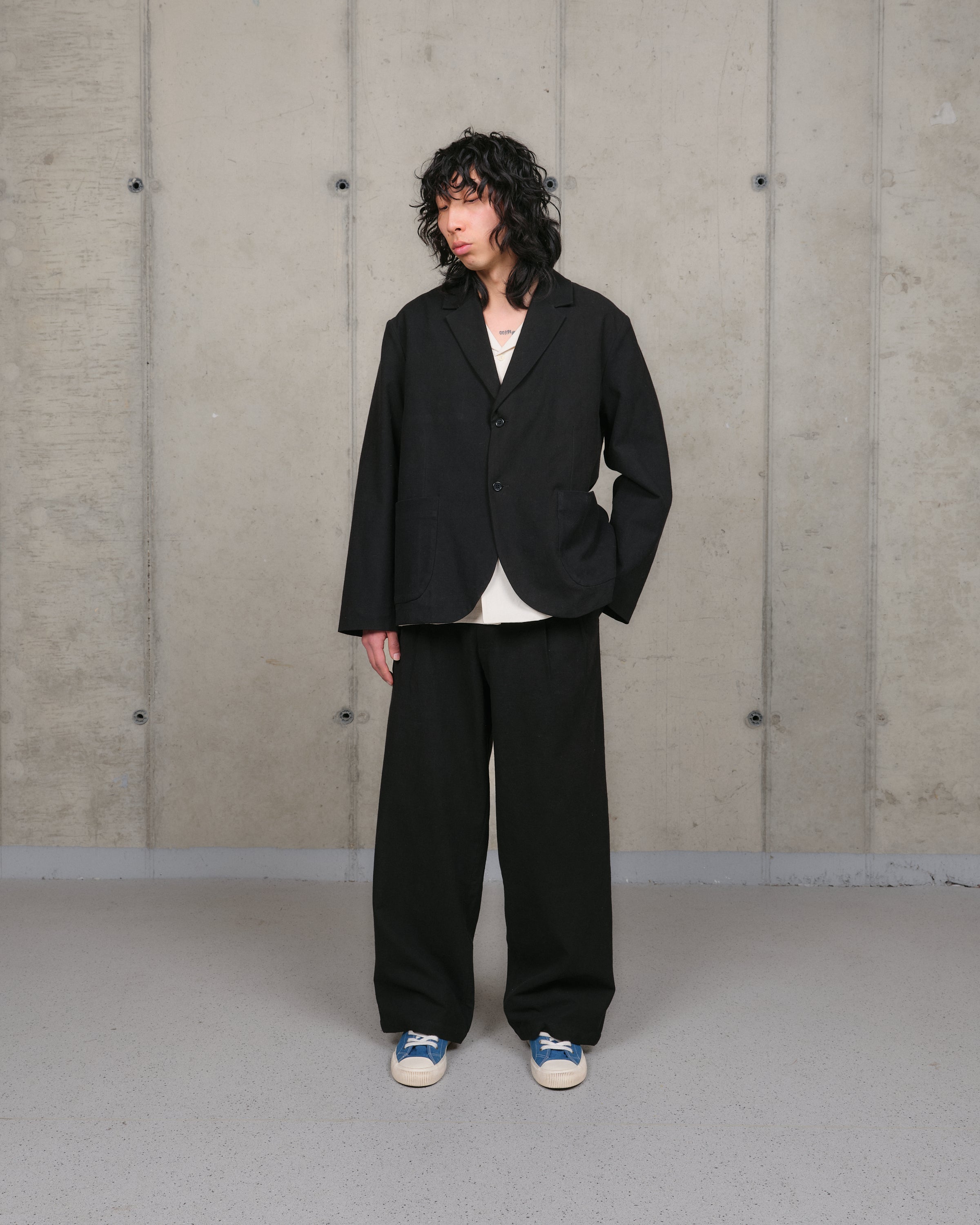 Shale Jacket - Black Slub – Story mfg.