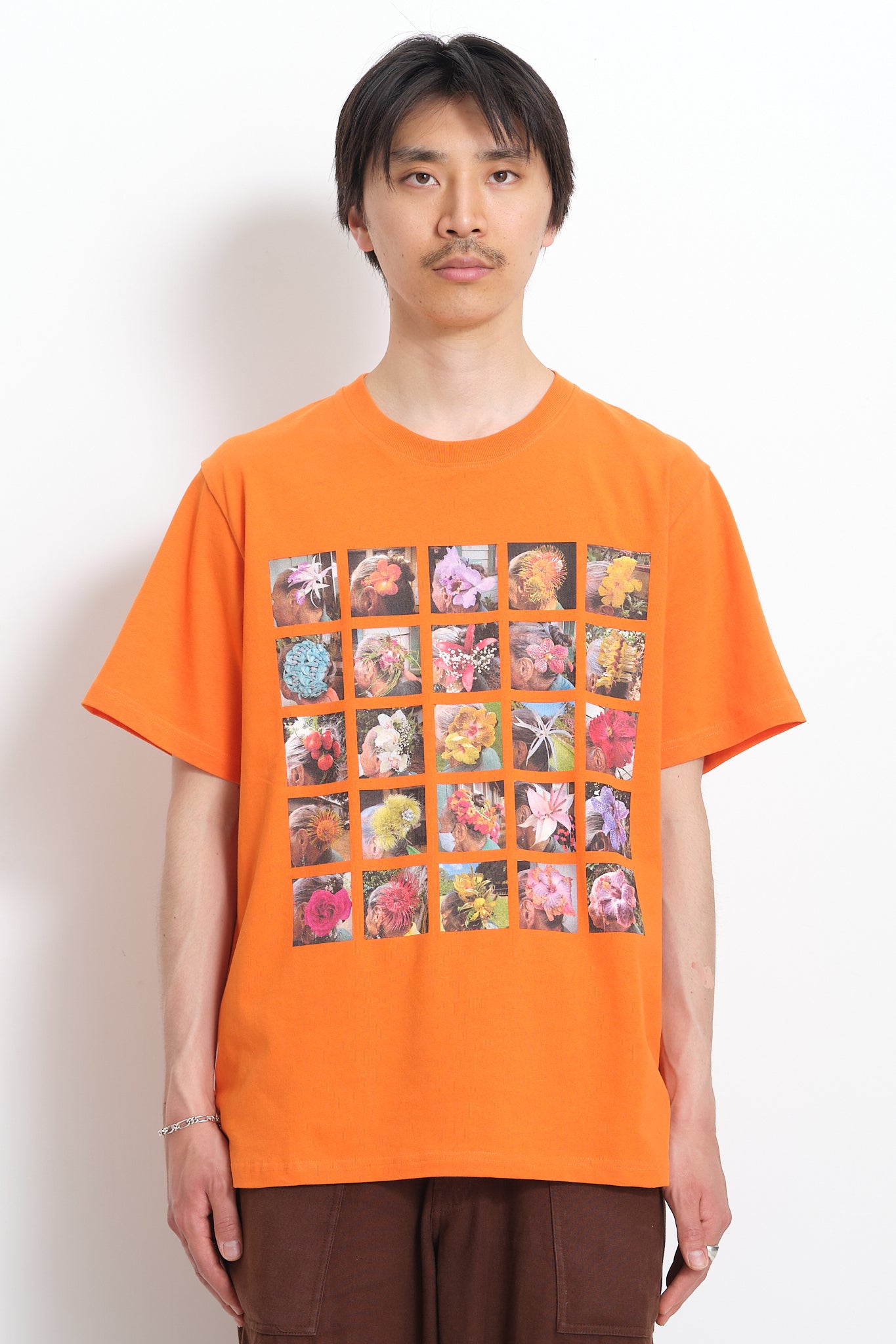 Recycled Cotton SS Tee - Golden Poppy Aunty Nani