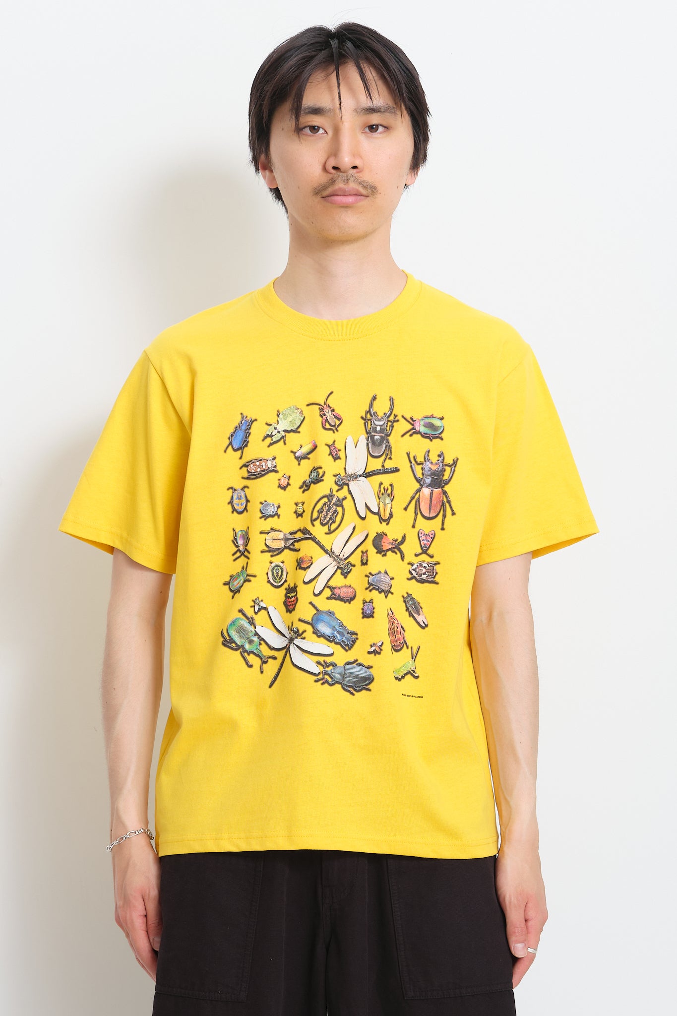 Recycled Cotton SS Tee - Lemon Bugs
