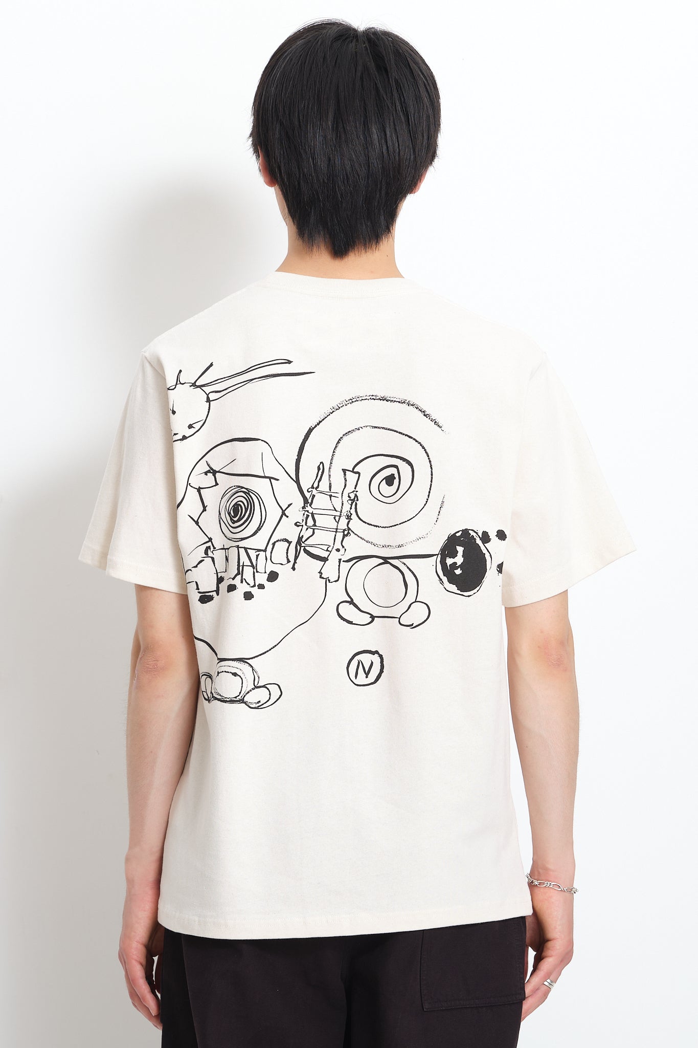 Recycled Cotton SS Tee - Oatmeal Lucas Dillon