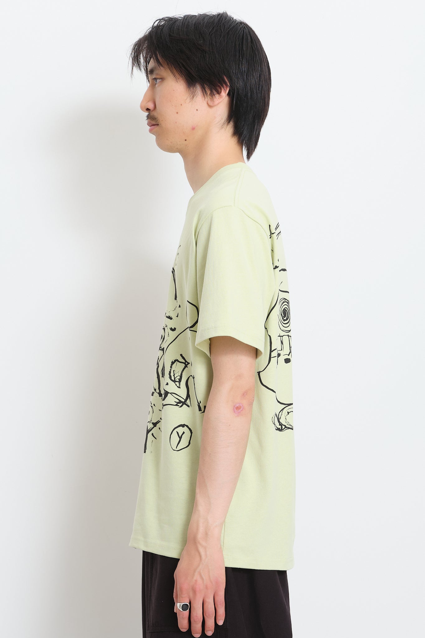 Recycled Cotton SS Tee - Pistachio Lucas Dillon