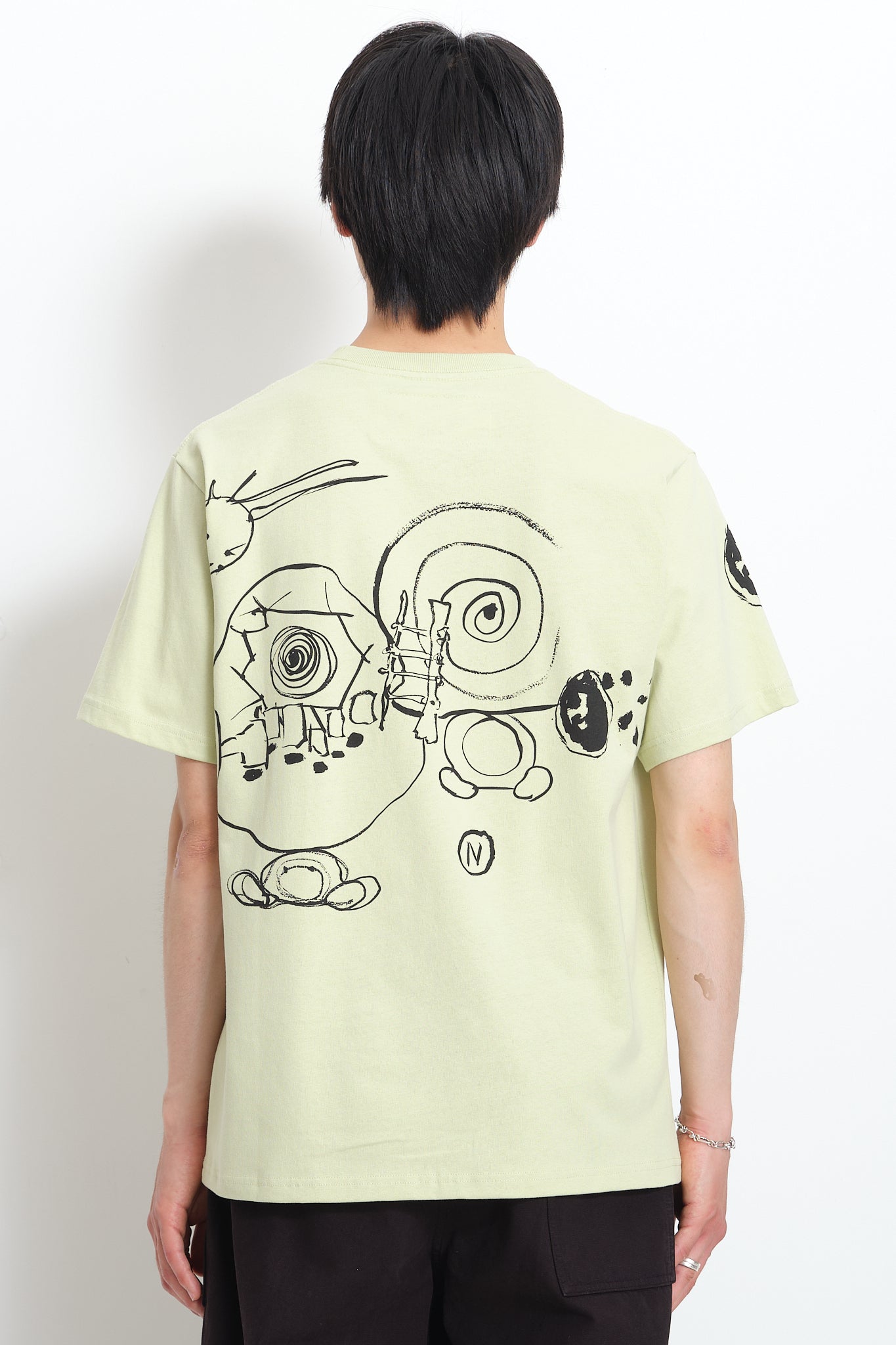 Recycled Cotton SS Tee - Pistachio Lucas Dillon