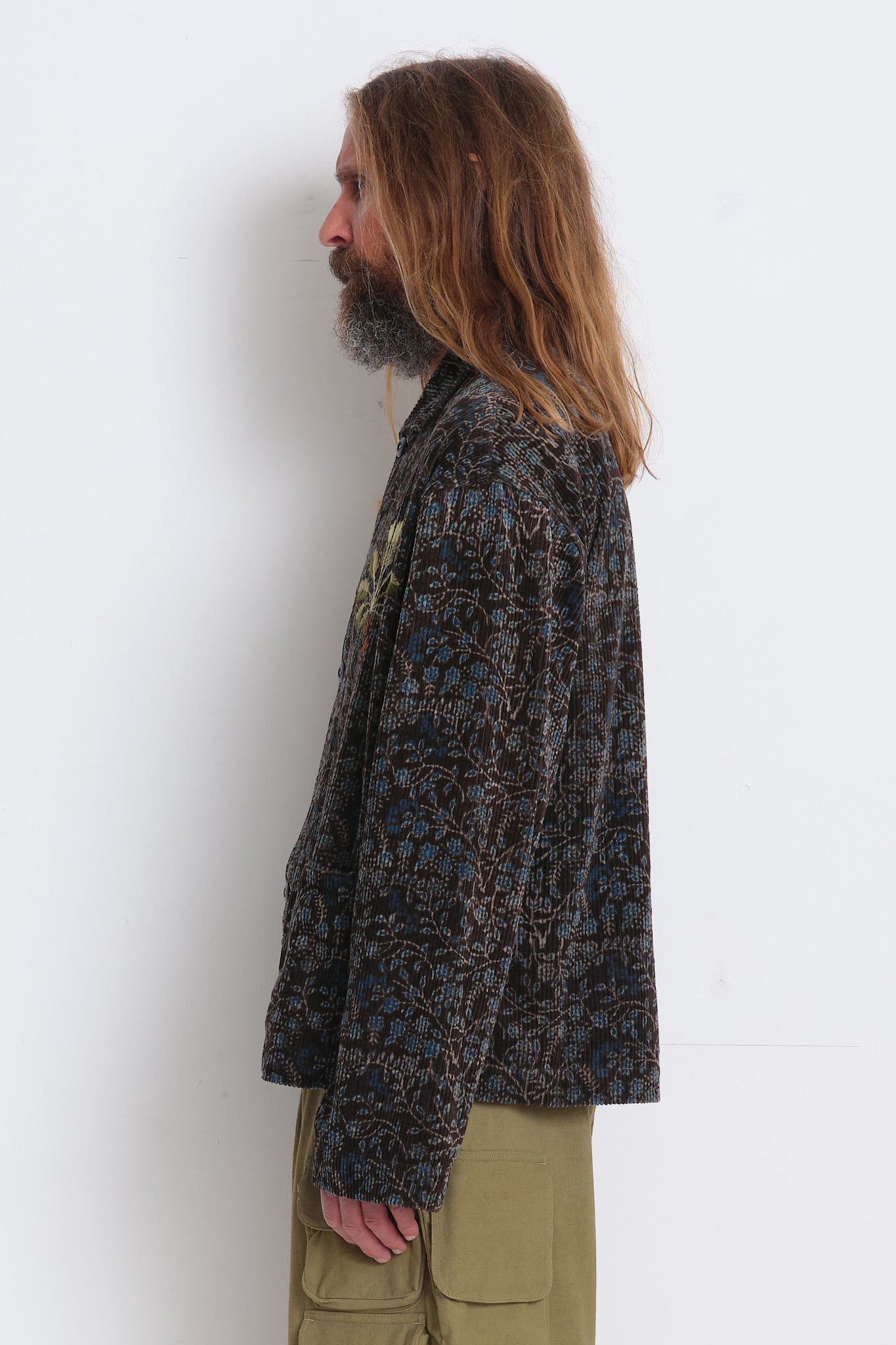 Short On Time Jacket  - Black Herbal Double Date