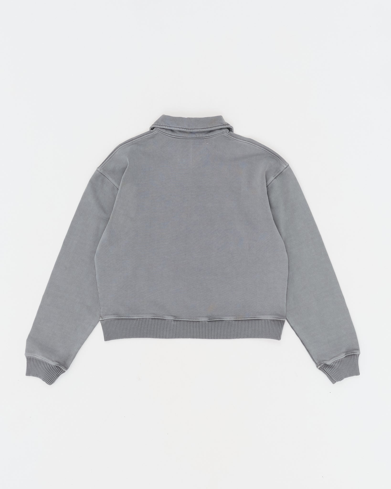 Geo Pullover - Washed Grey