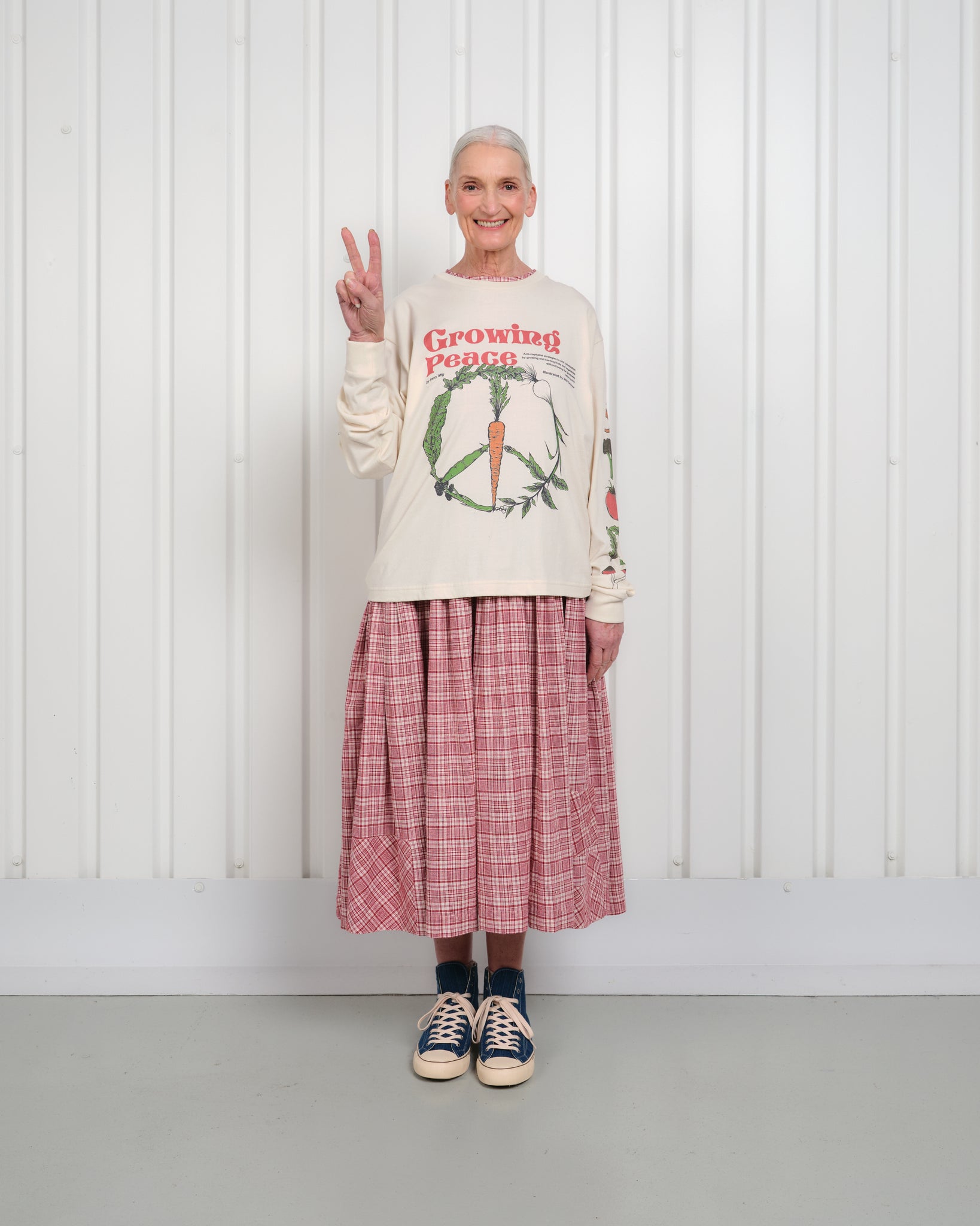Grateful Tee LS - Growing Peace – Story mfg.