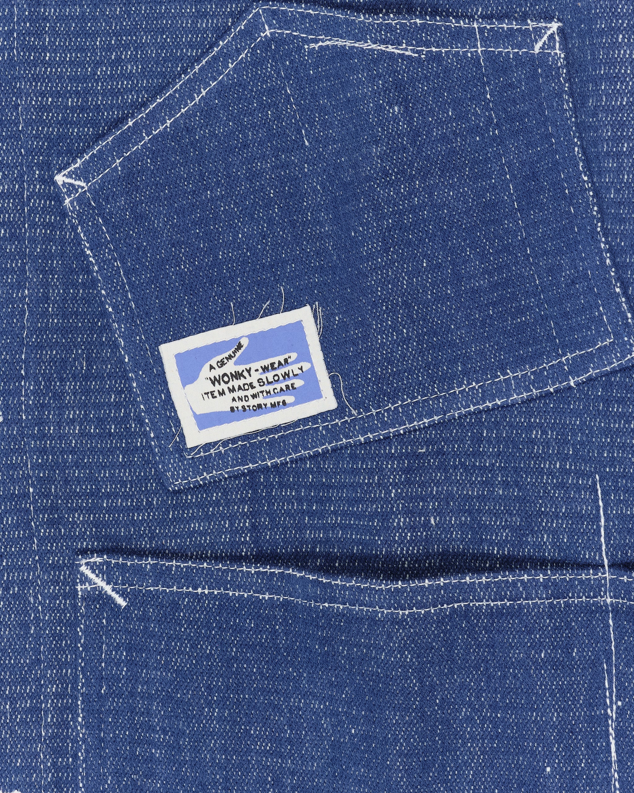 Story mfg カバーオール　ジャケット Station Jacket - Handloom Selvedge Denim – Story mfg.