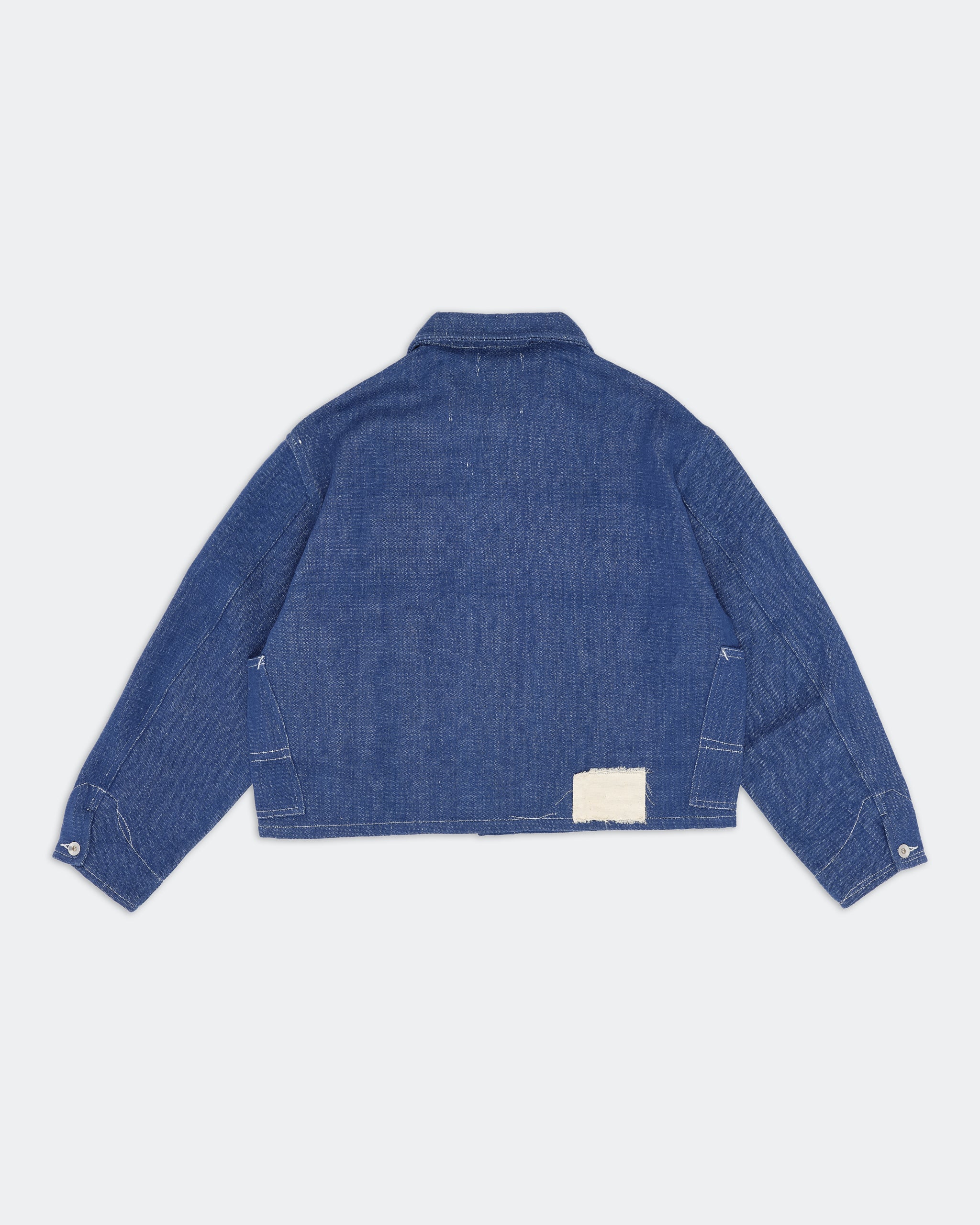 Story mfg カバーオール　ジャケット Station Jacket - Handloom Selvedge Denim – Story mfg.