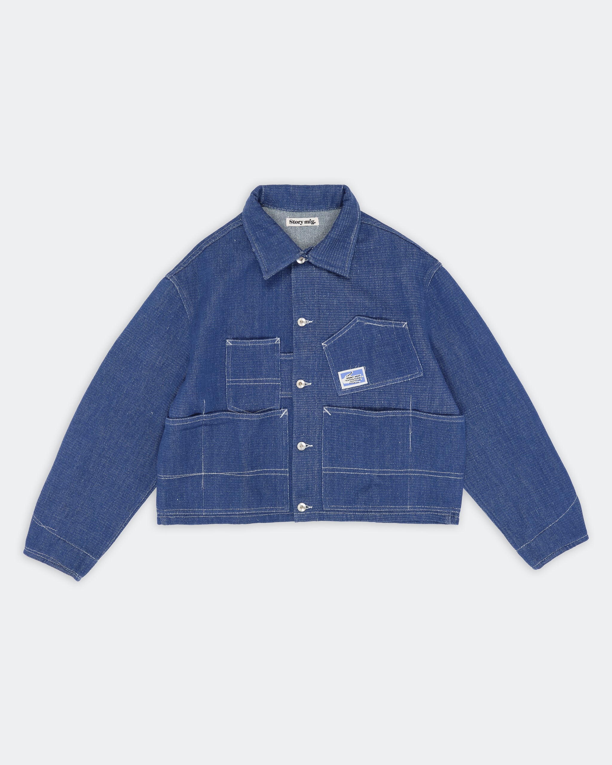 Station Jacket - Handloom Selvedge Denim – Story mfg.