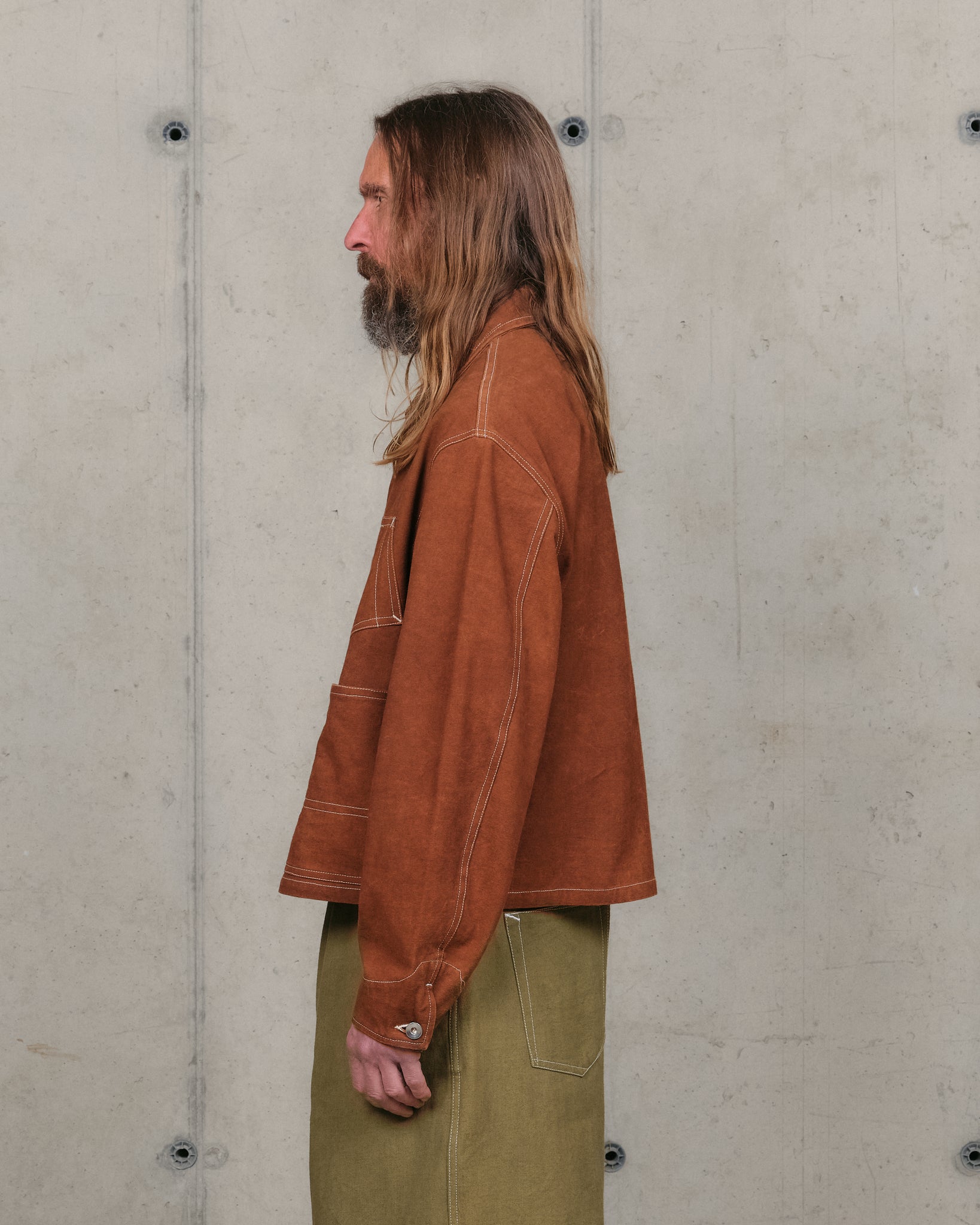 Station Jacket - Brown Wonky-Wear