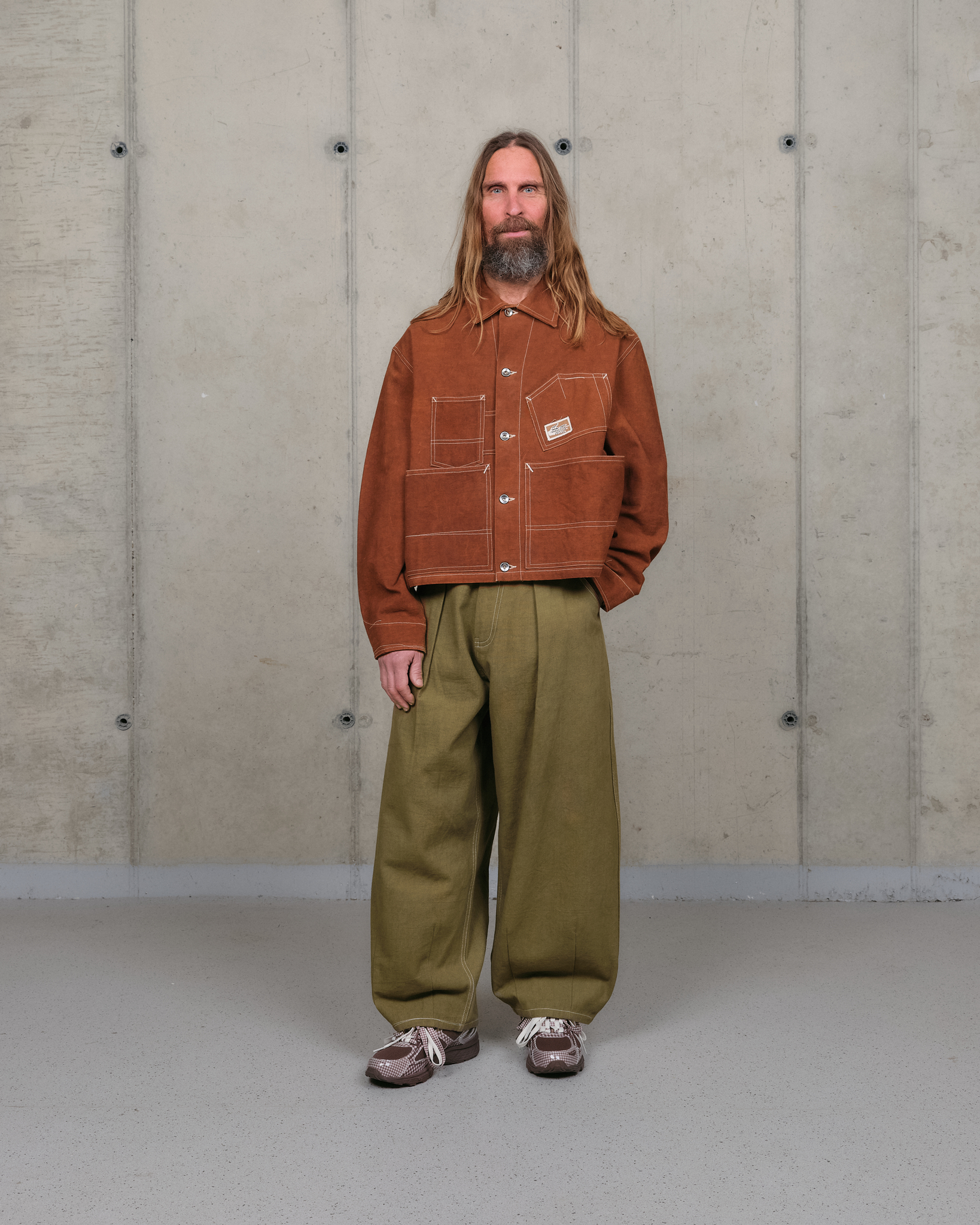 Station Jacket - Brown Wonky-Wear