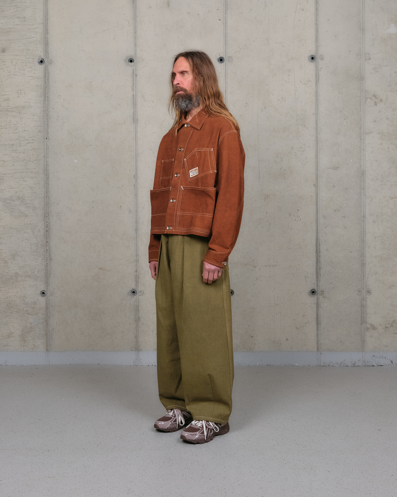 Station Jacket - Brown Wonky-Wear