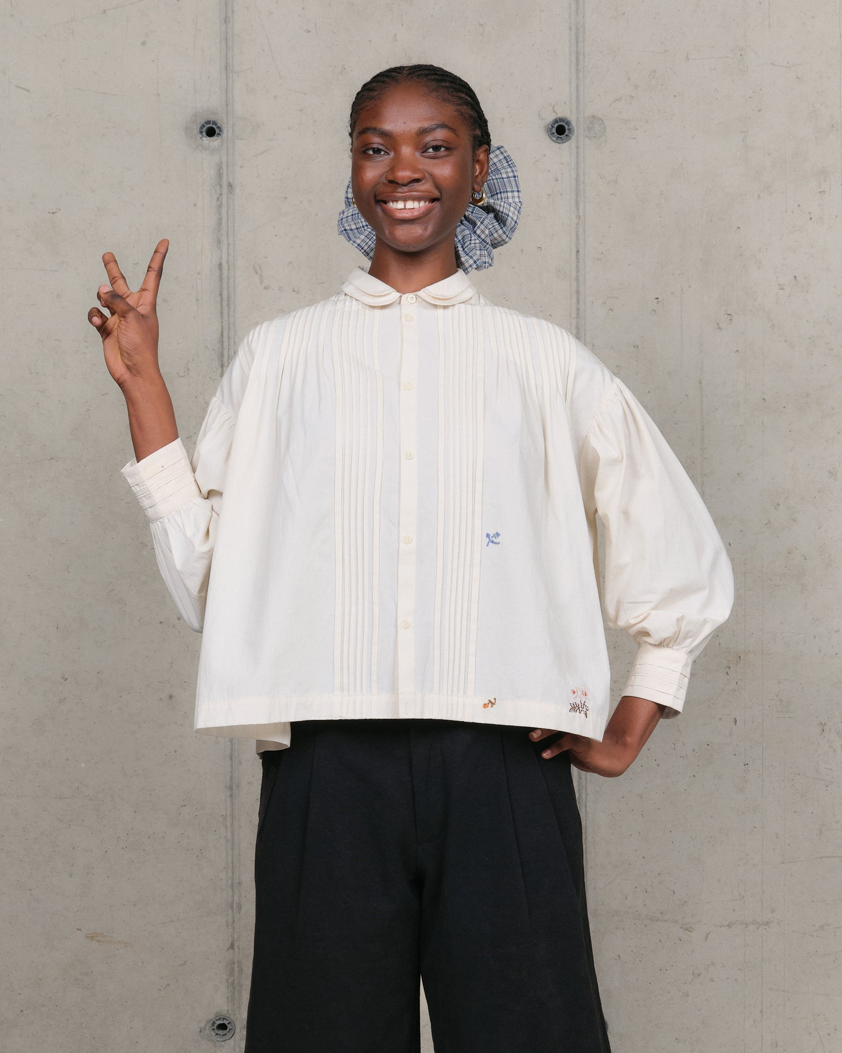 Still Shirt - Interrupted Embroidery