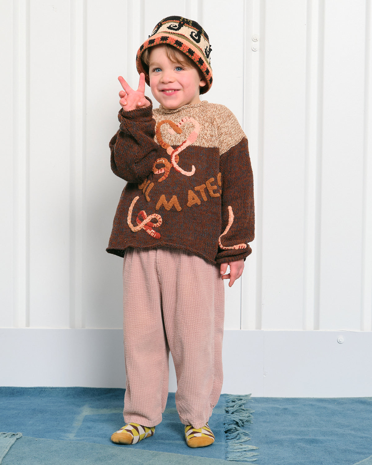 [Preorder] Kids Twinsun Knit Rollneck - Soil Mates