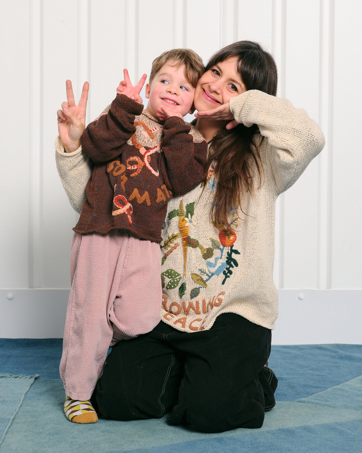 [Preorder] Kids Twinsun Knit Rollneck - Soil Mates