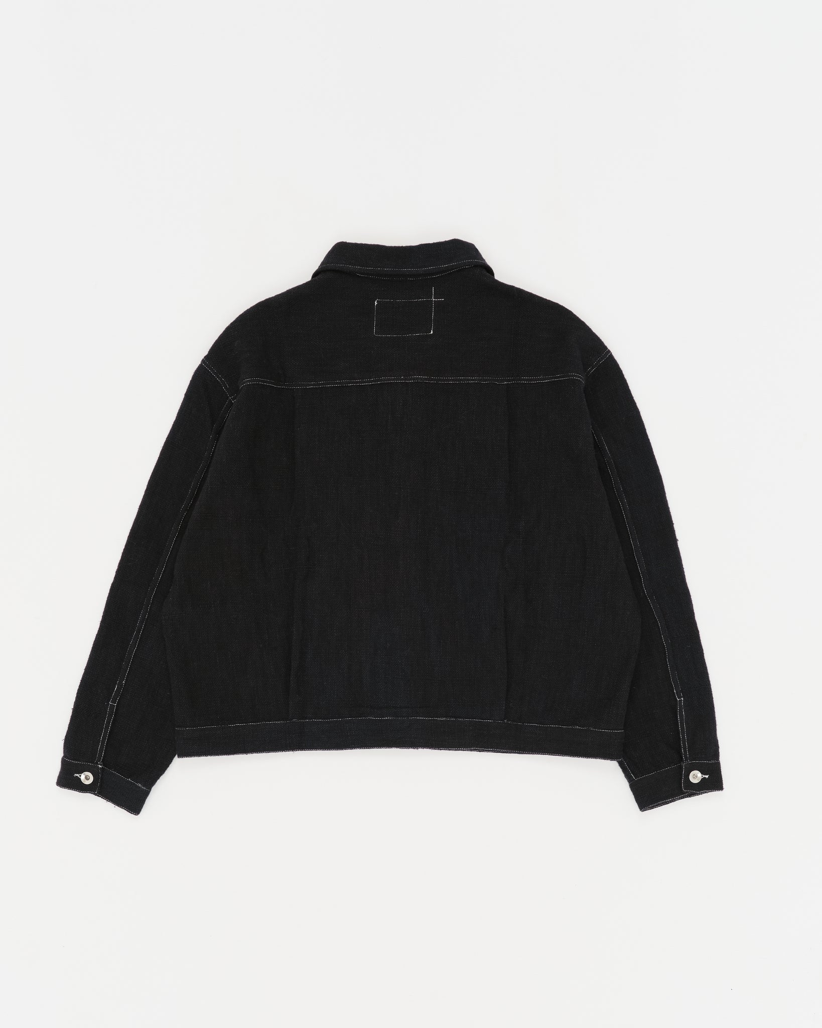 Sundae Jacket - Black Handloom