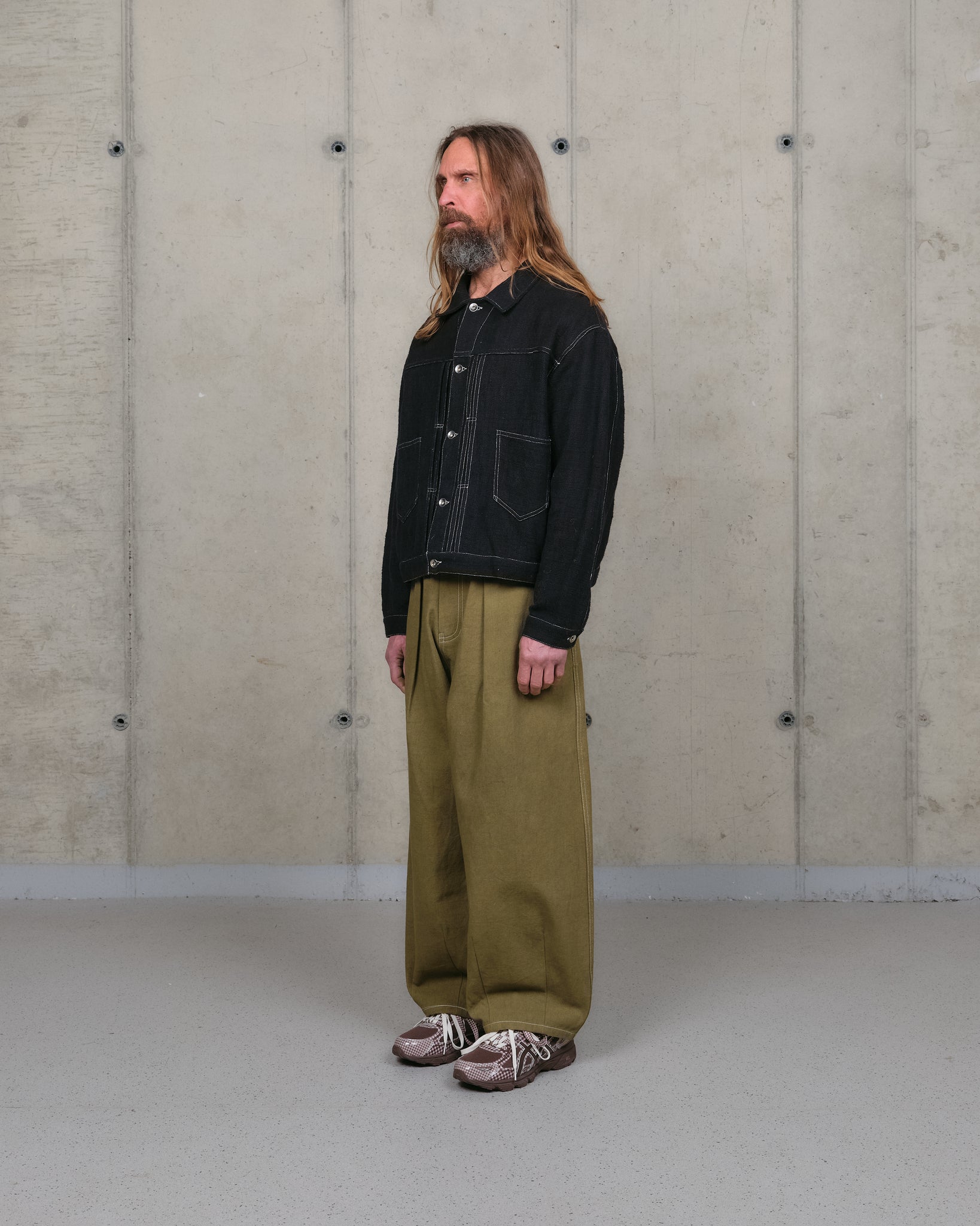 Sundae Jacket - Black Handloom