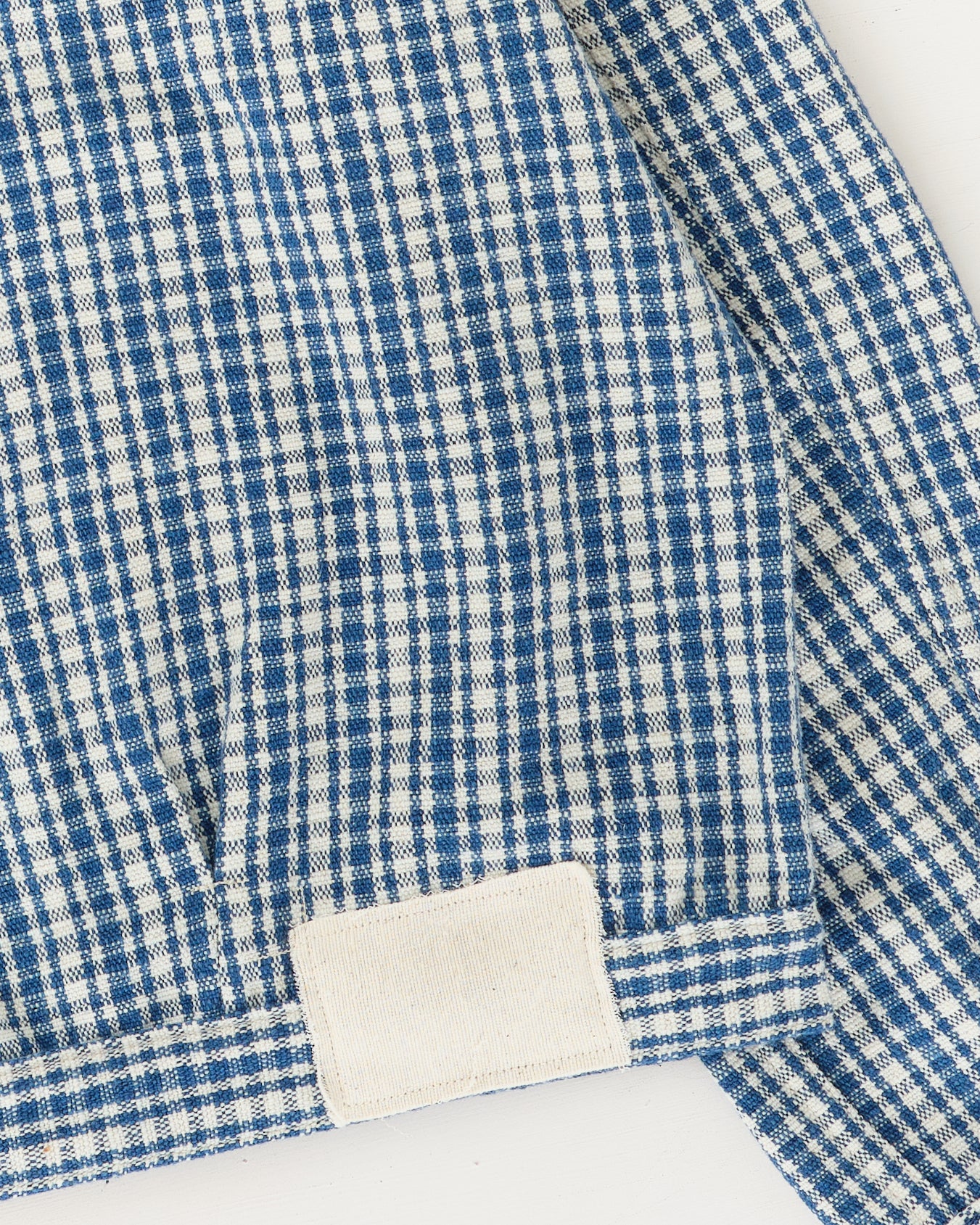 Sundae Jacket - Indigo Check Handloom – Story mfg.