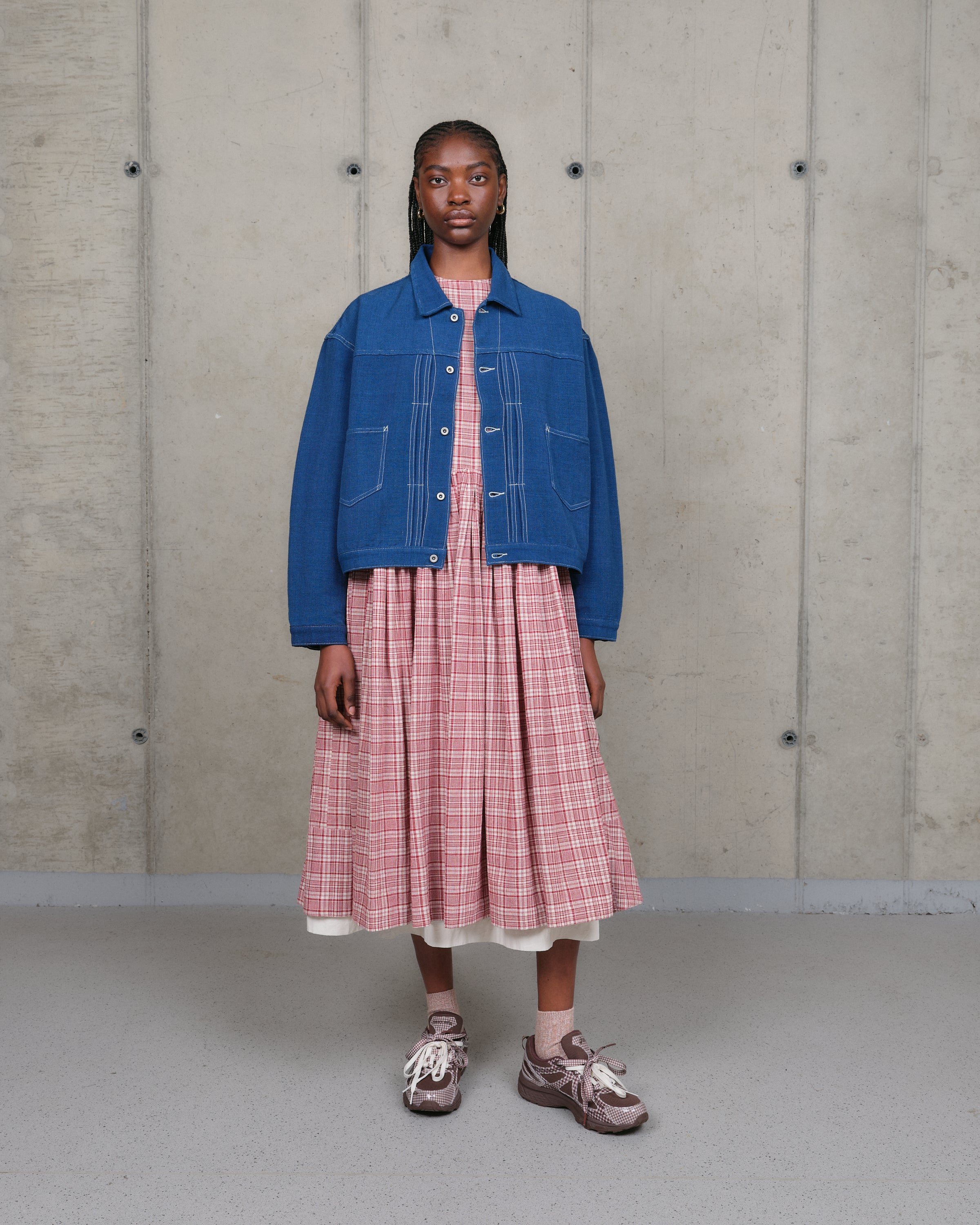 Sundae Jacket - Indigo Handloom – Story mfg.