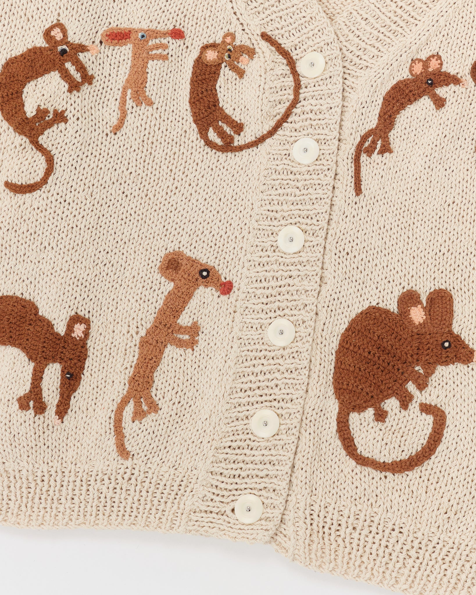 Sunwell Knit Cardigan - Ecru Friends