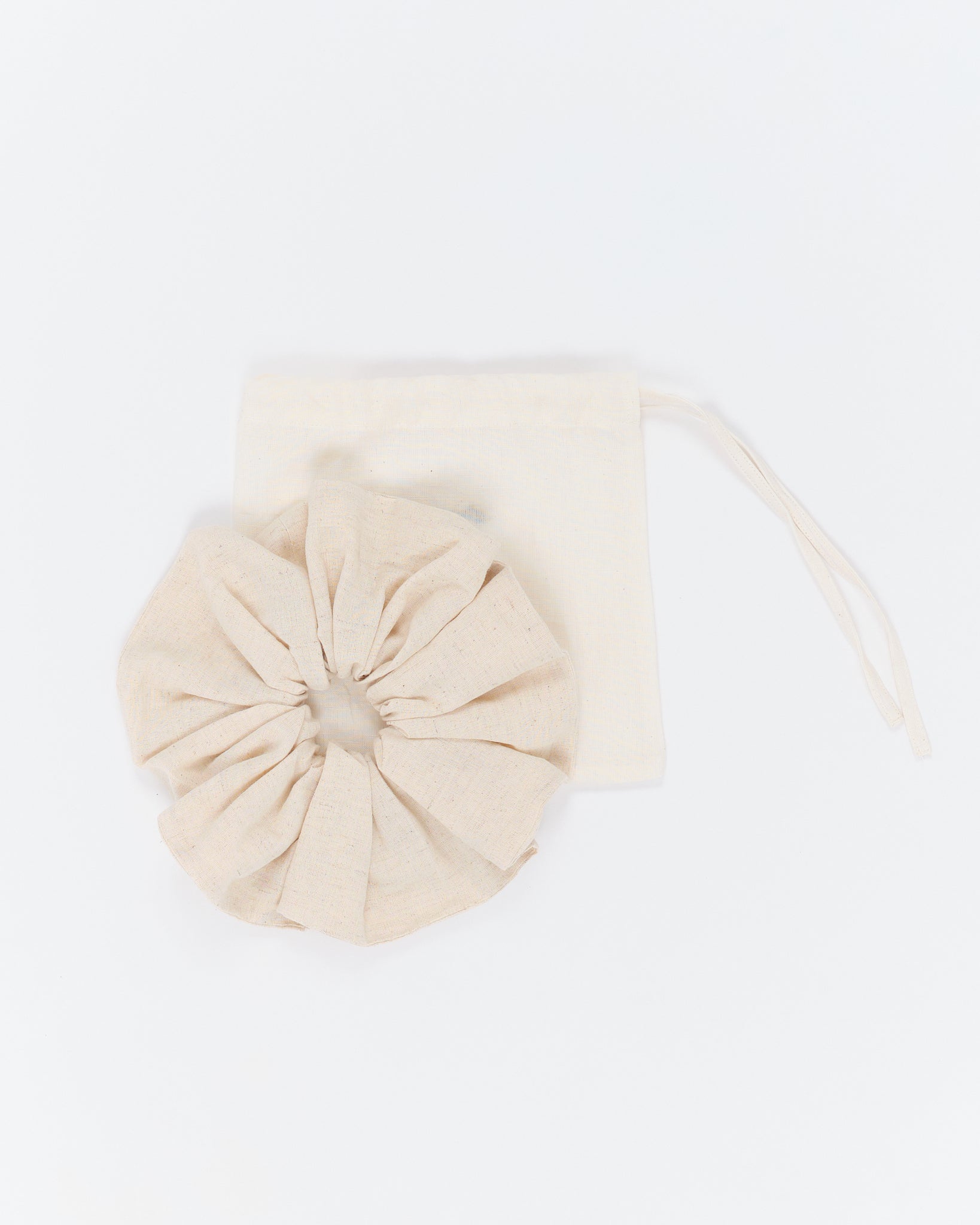 Scrunchie - Ecru Earth Trip