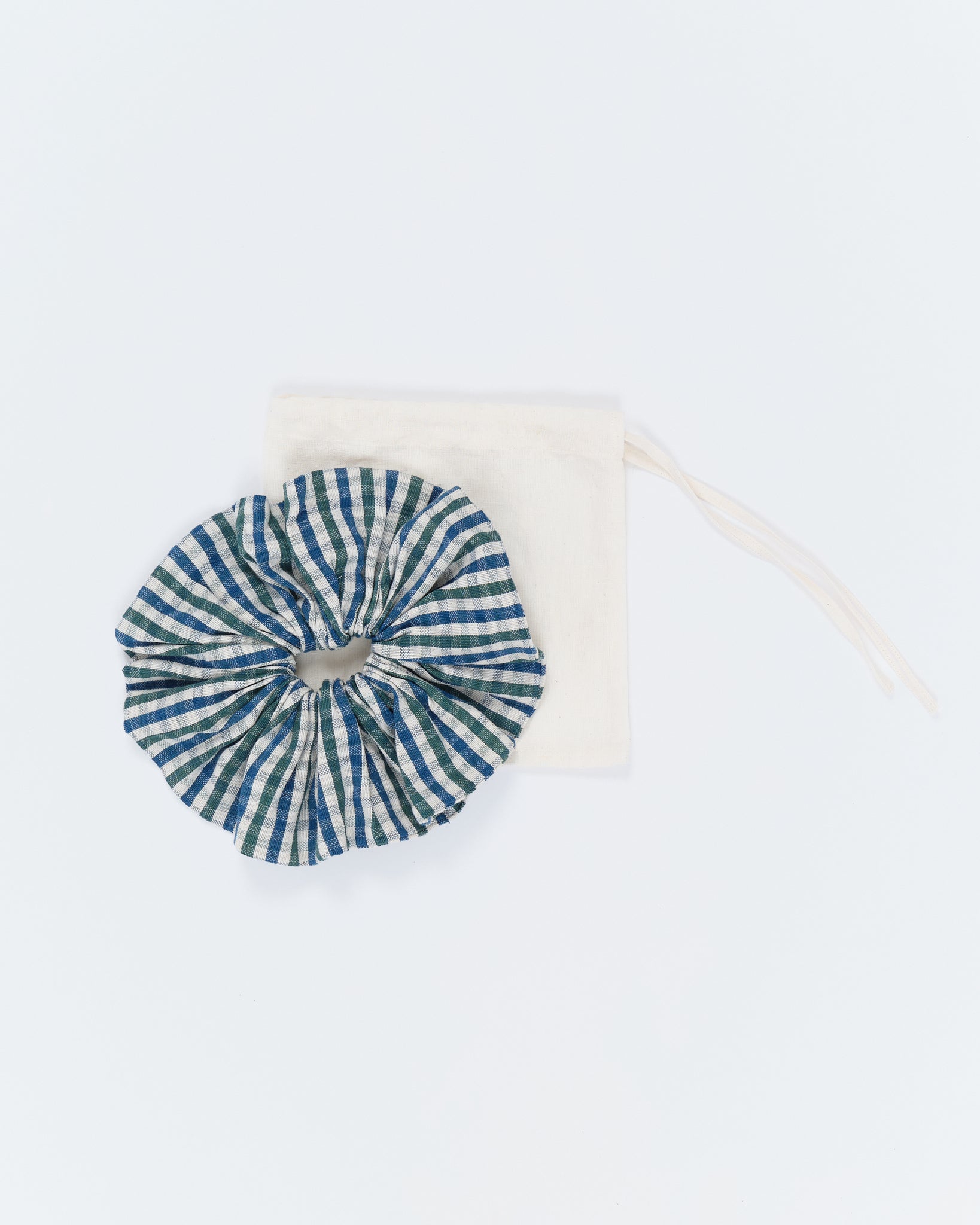 Scrunchie - Green Check