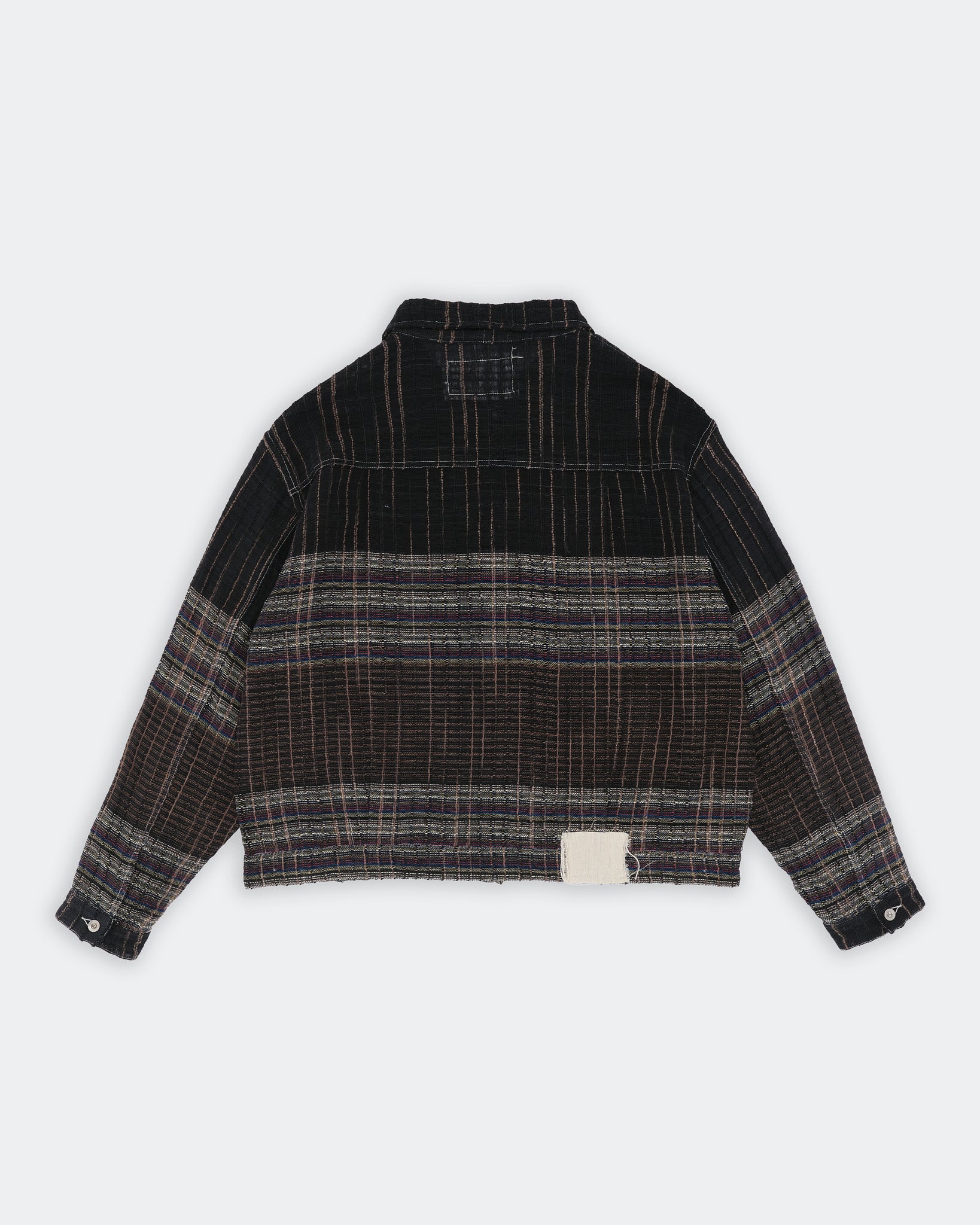 Sundae Jacket - Black Blanket Handloom