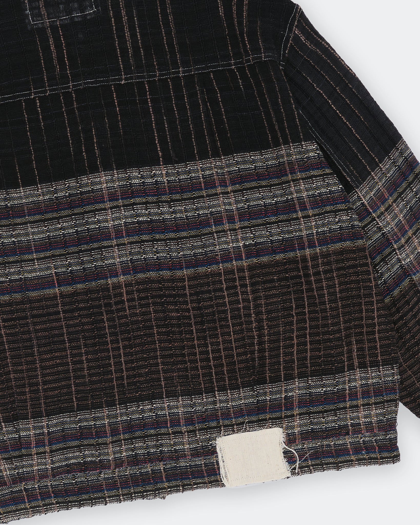 Sundae Jacket - Black Blanket Handloom