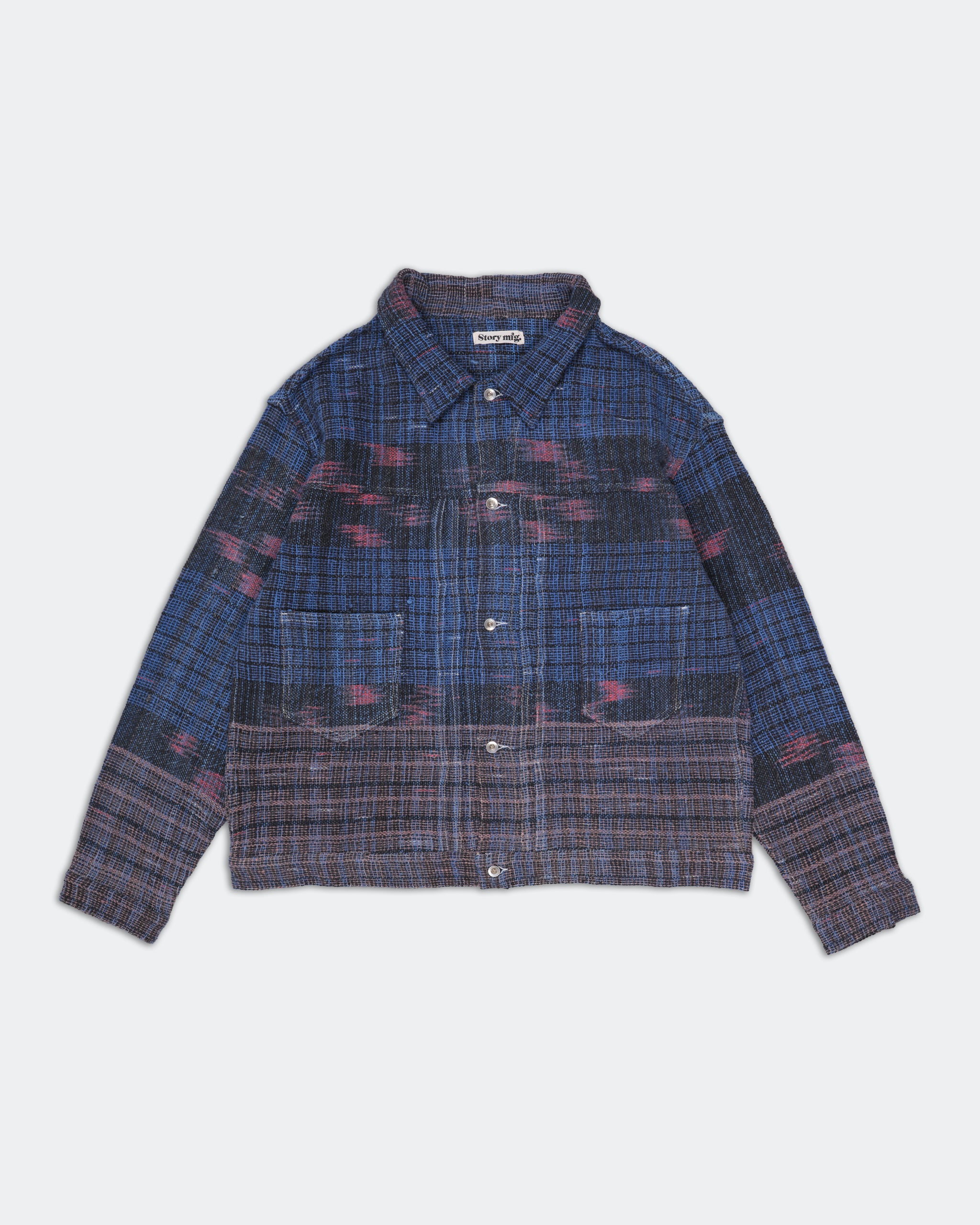 Sundae Jacket - Haze Handloom – Story mfg.