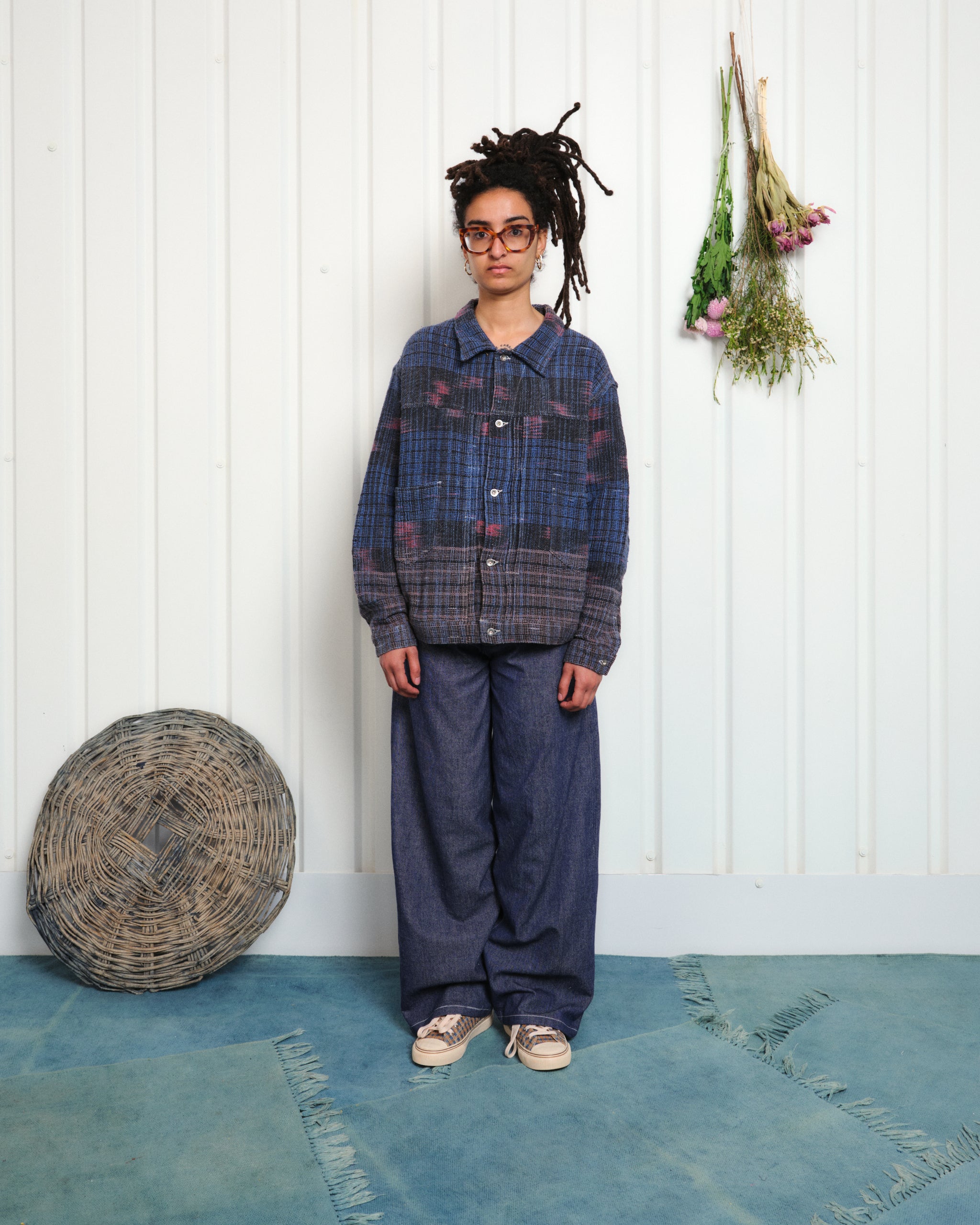 Sundae Jacket - Haze Handloom – Story mfg.
