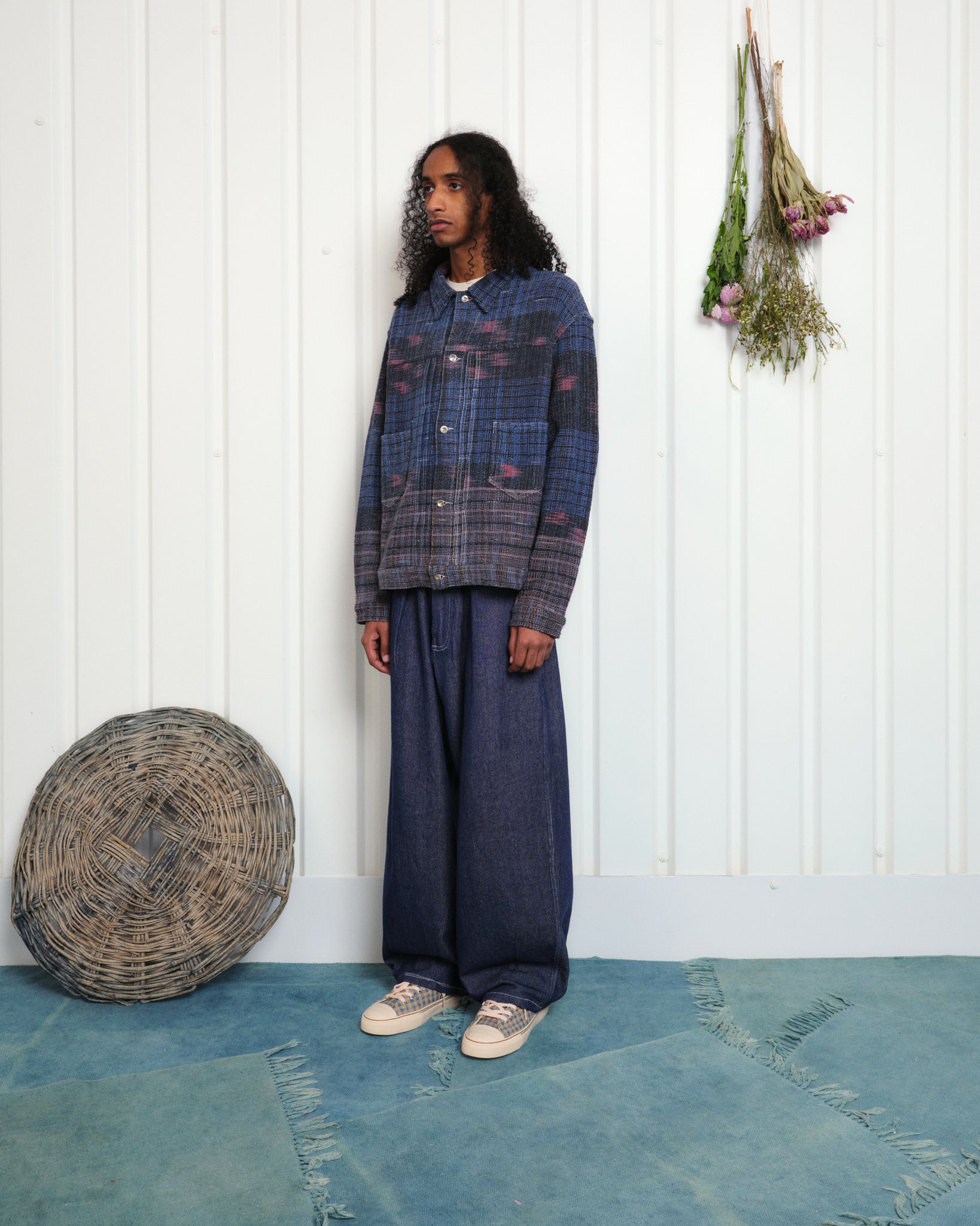 Sundae Jacket - Haze Handloom – Story mfg.