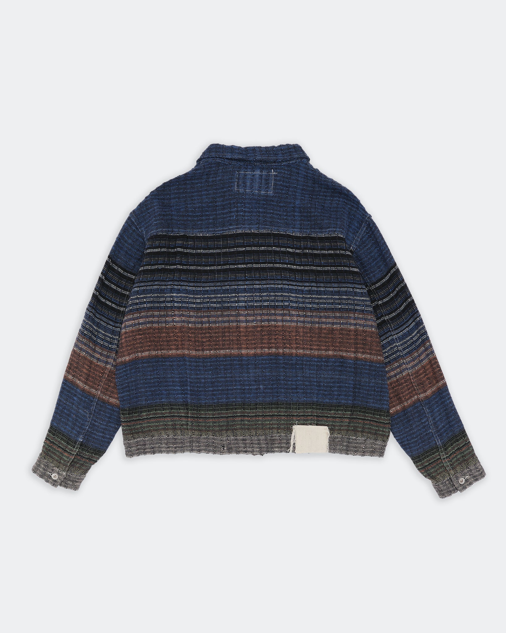 Sundae Jacket - Indigo Blanket Handloom