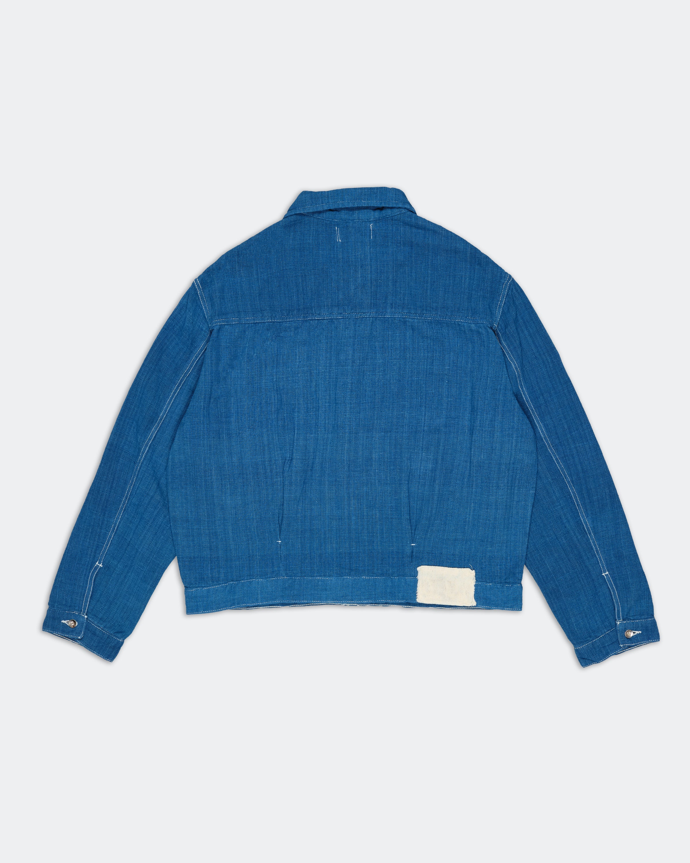 Sundae Jacket - Indigo Handloom – Story mfg.