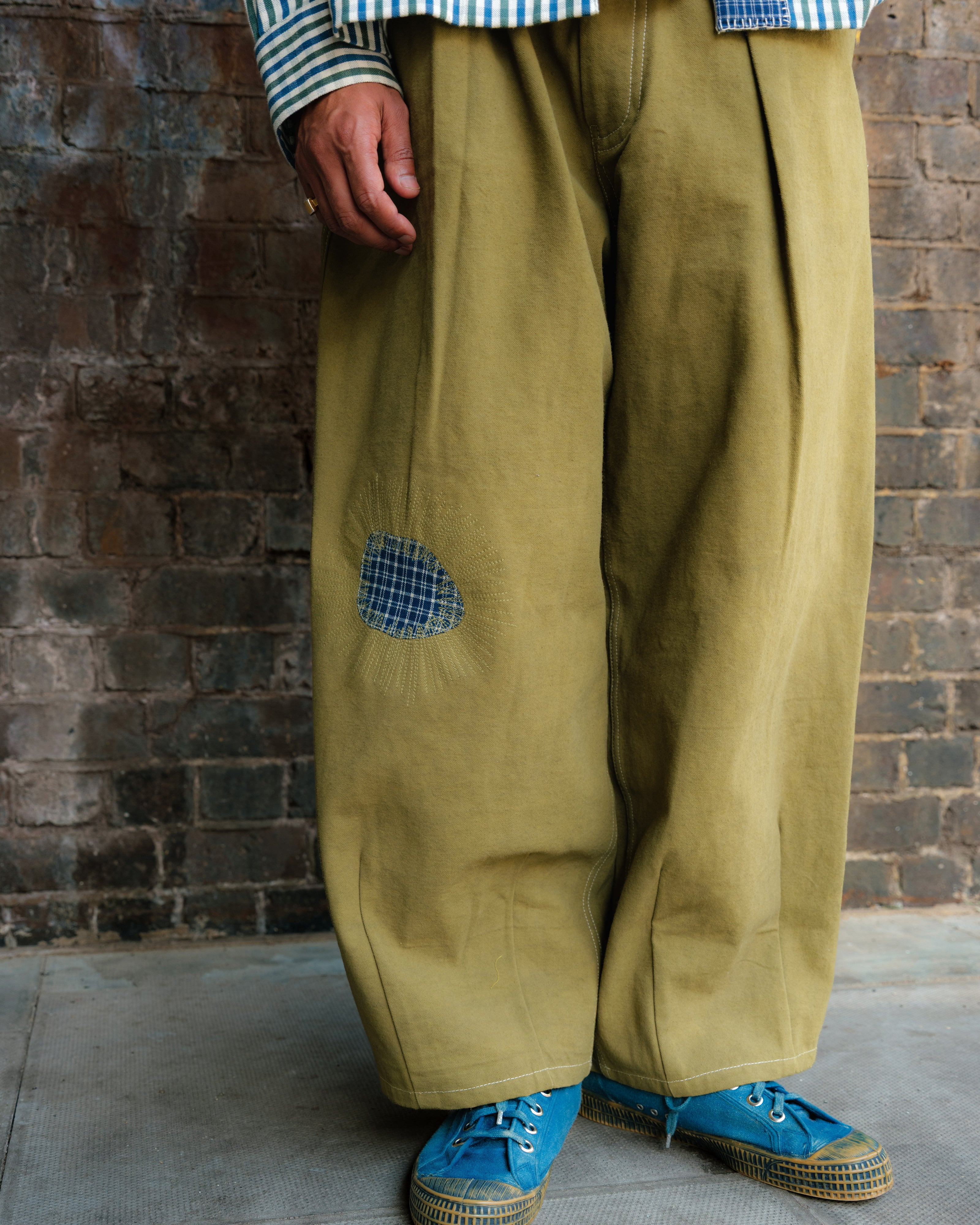 Lush Pants - Olive Scarecrow – Story mfg.