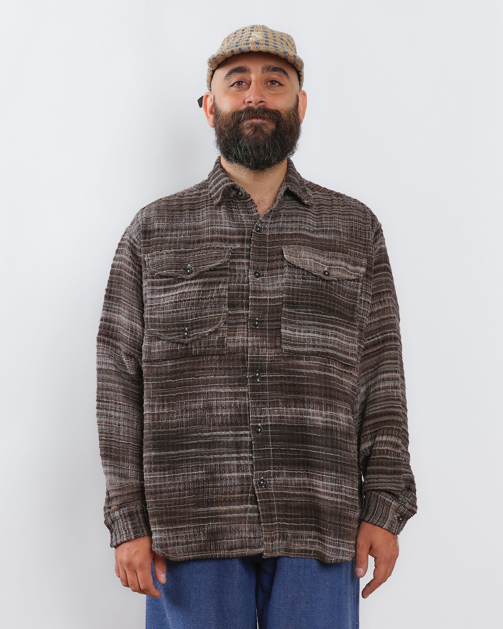 Harvest Shirt - Grey Handloom