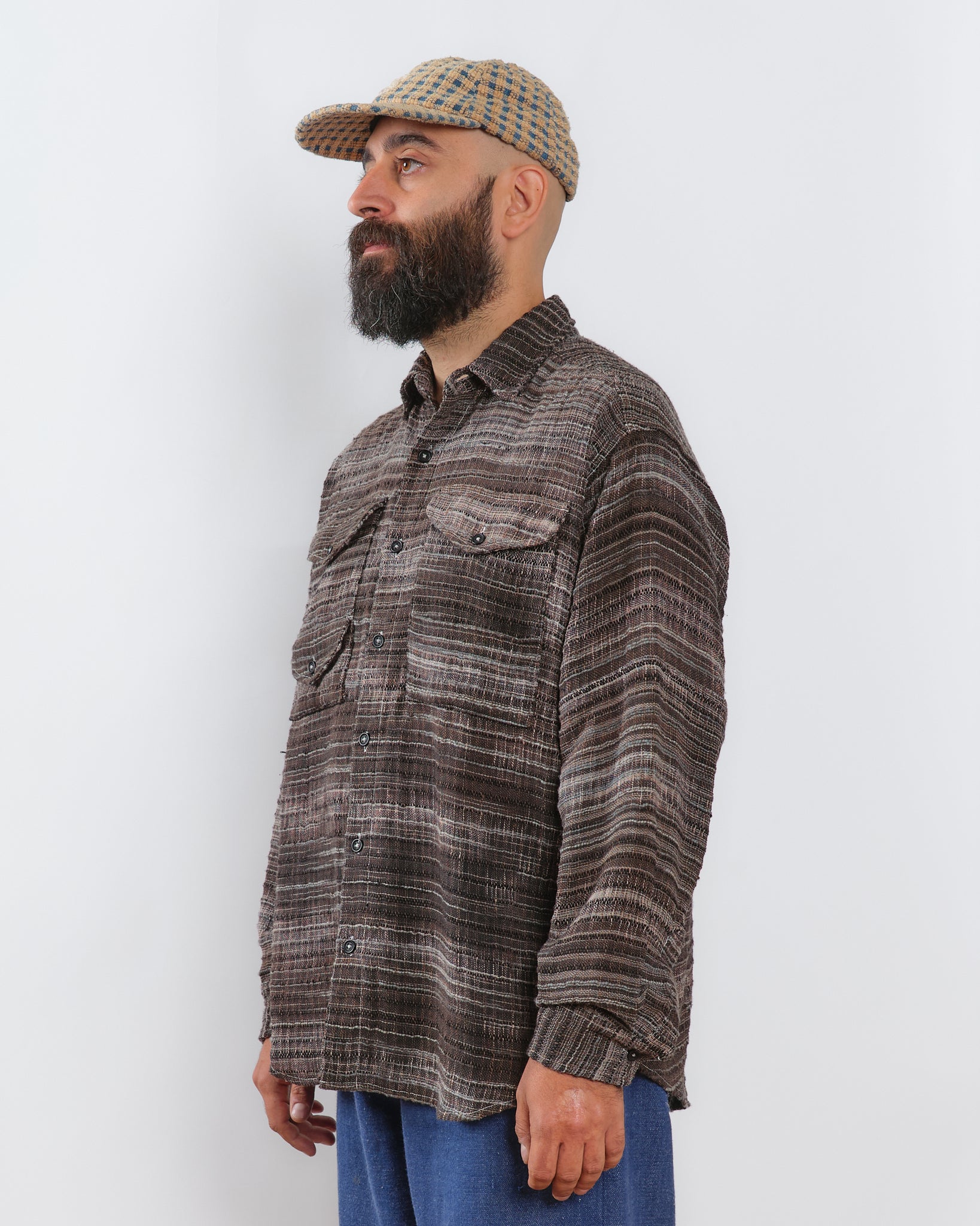 Harvest Shirt - Grey Handloom