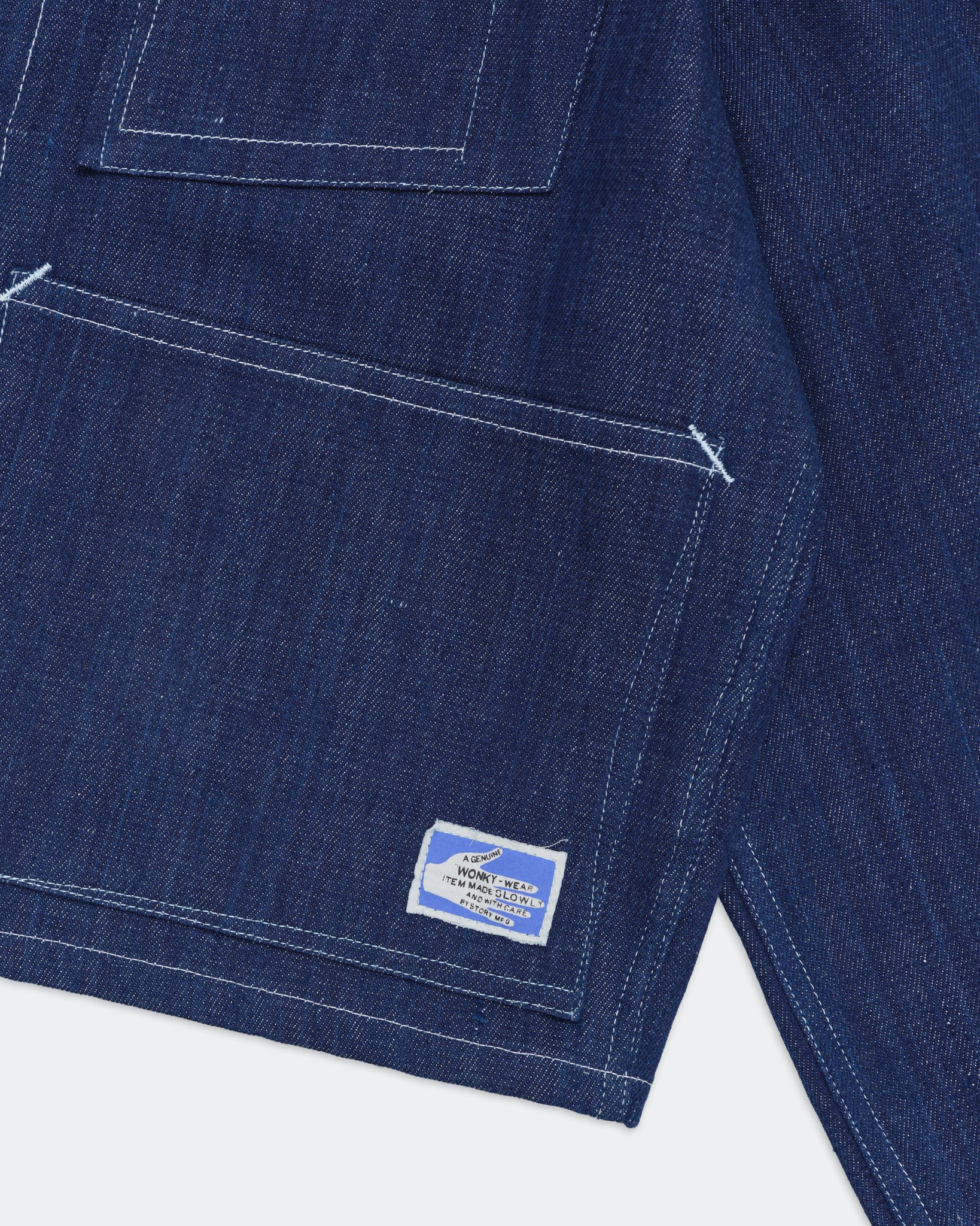 Post Jacket - Indigo Selvedge Denim