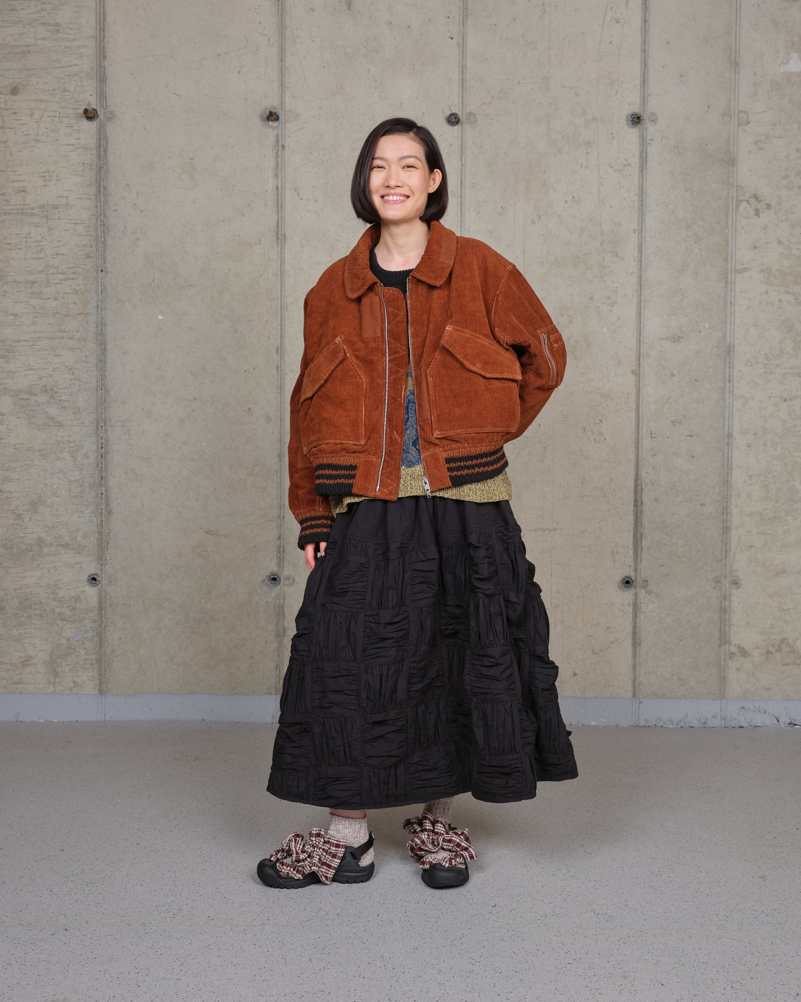 Foxglove Skirt - Interstellar Patchwork