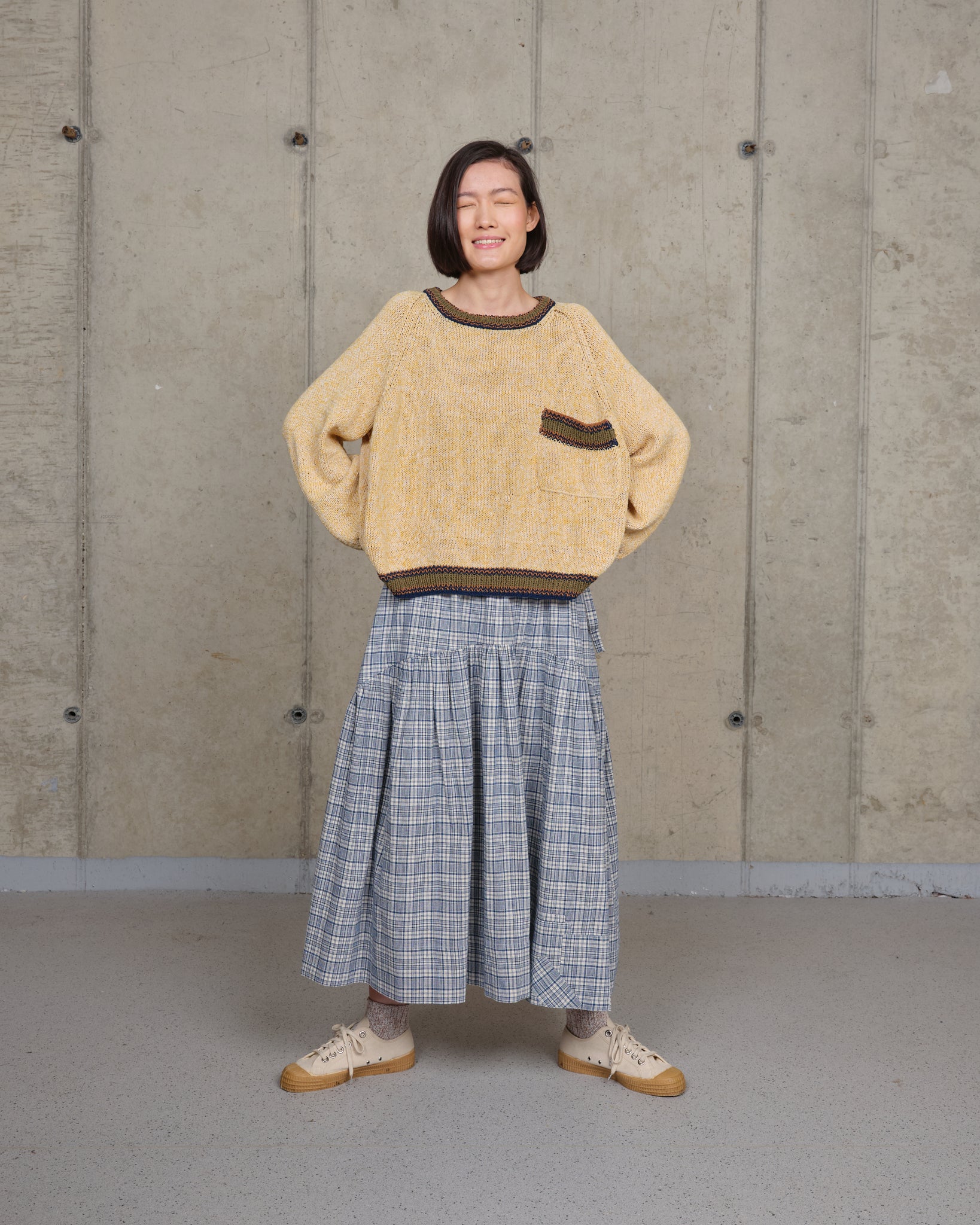 Bulb Jumper - Twisted Ecru