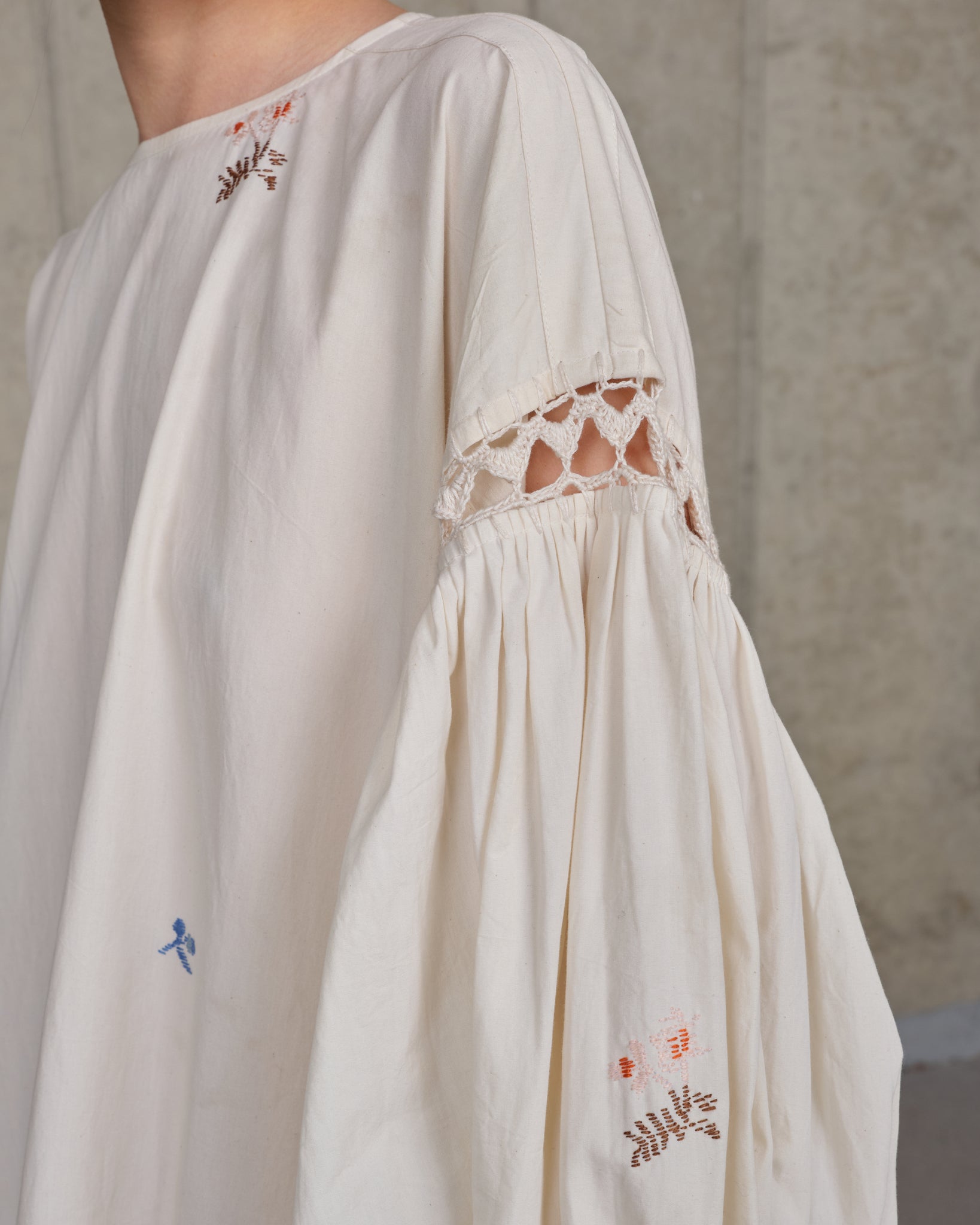 Verity Dress - Interrupted Embroidery