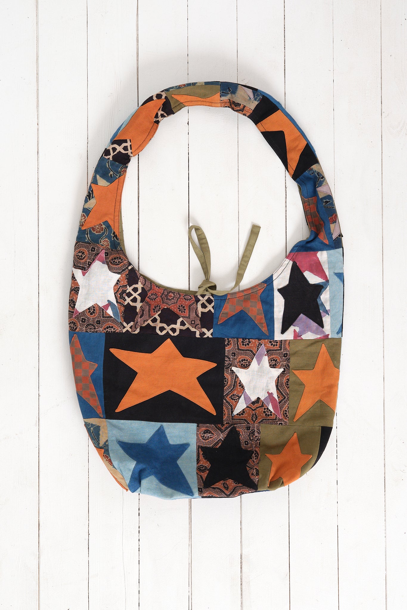 Triple Tote - Star Scraps Patchwork 4