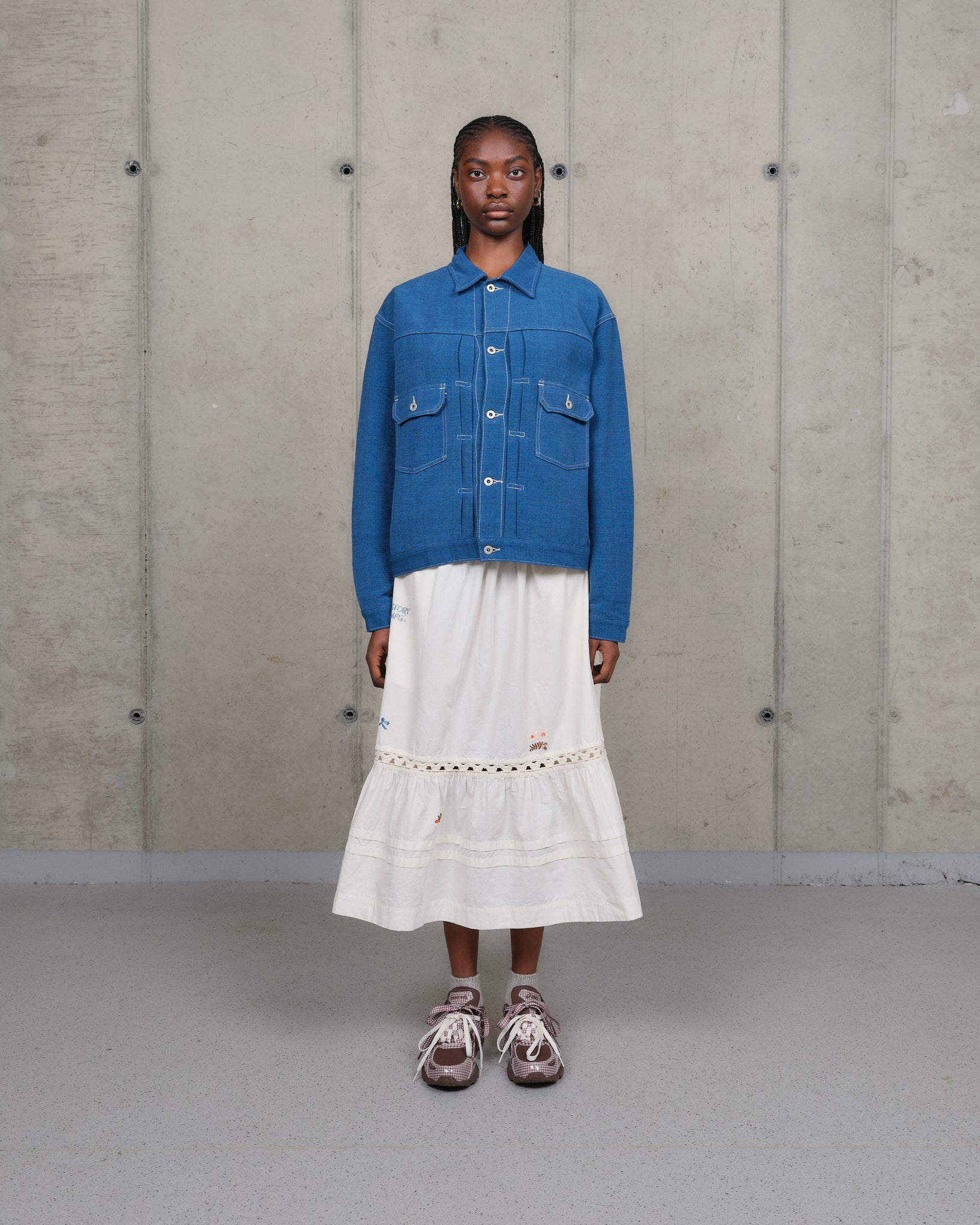 Tuesday Jacket - Indigo Handloom