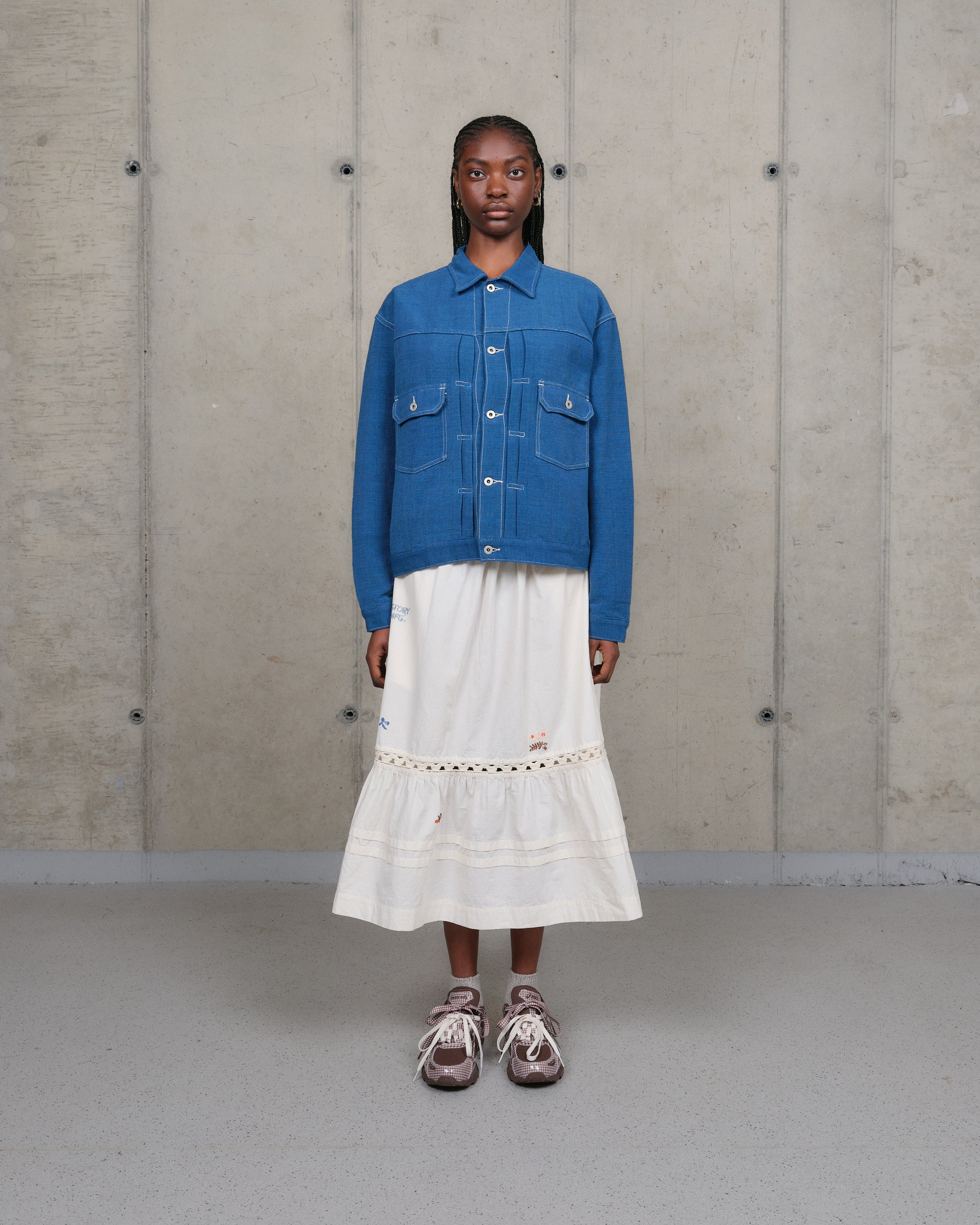 Tuesday Jacket - Indigo Handloom – Story mfg.