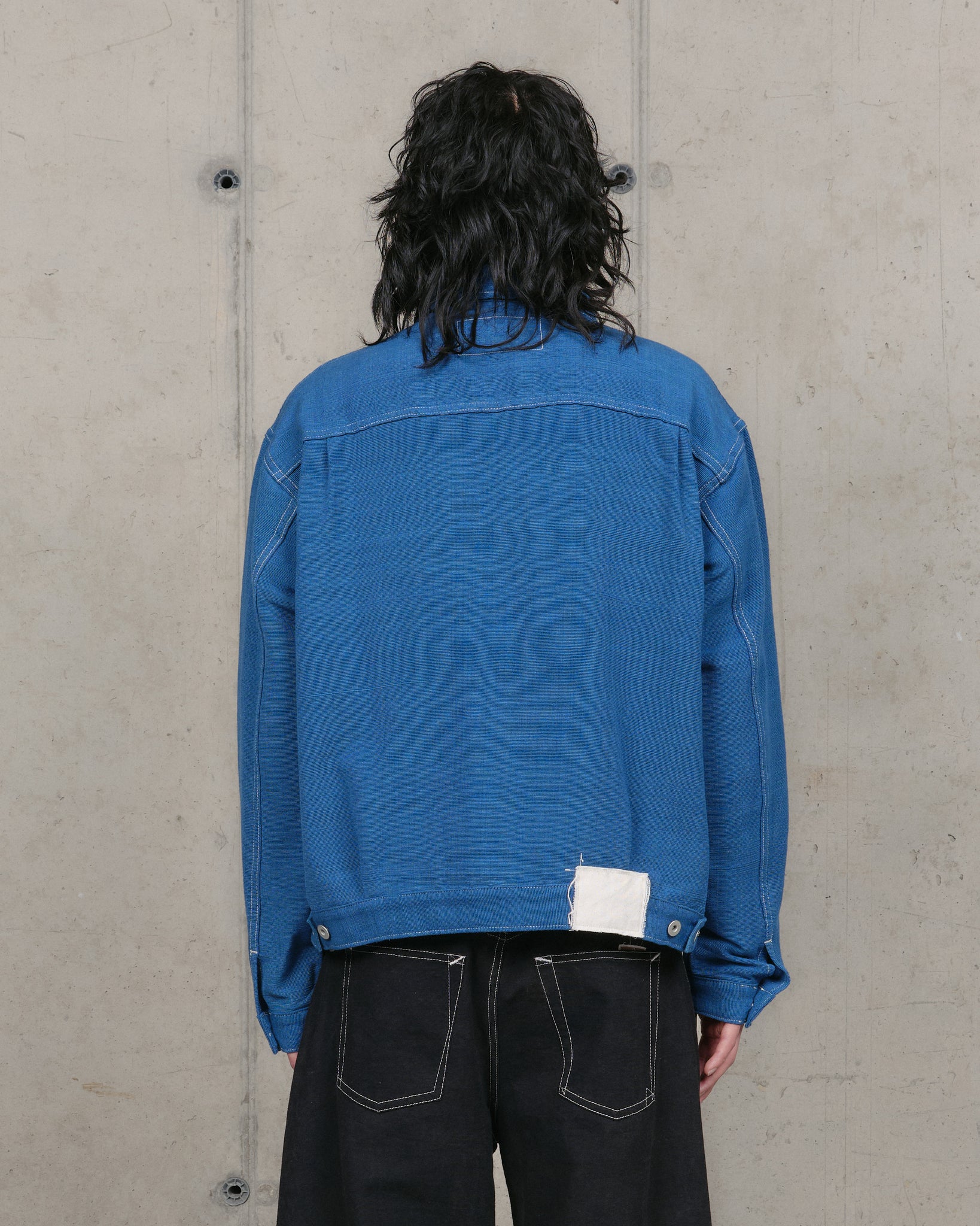 Tuesday Jacket - Indigo Handloom