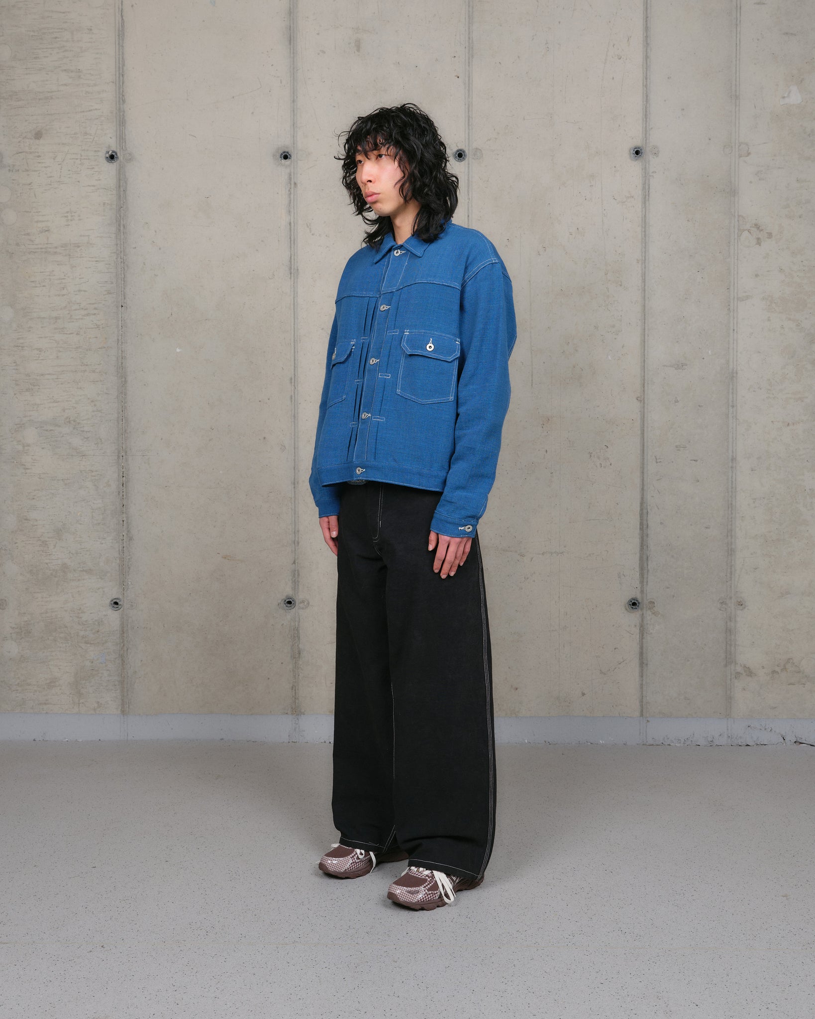 Tuesday Jacket - Indigo Handloom