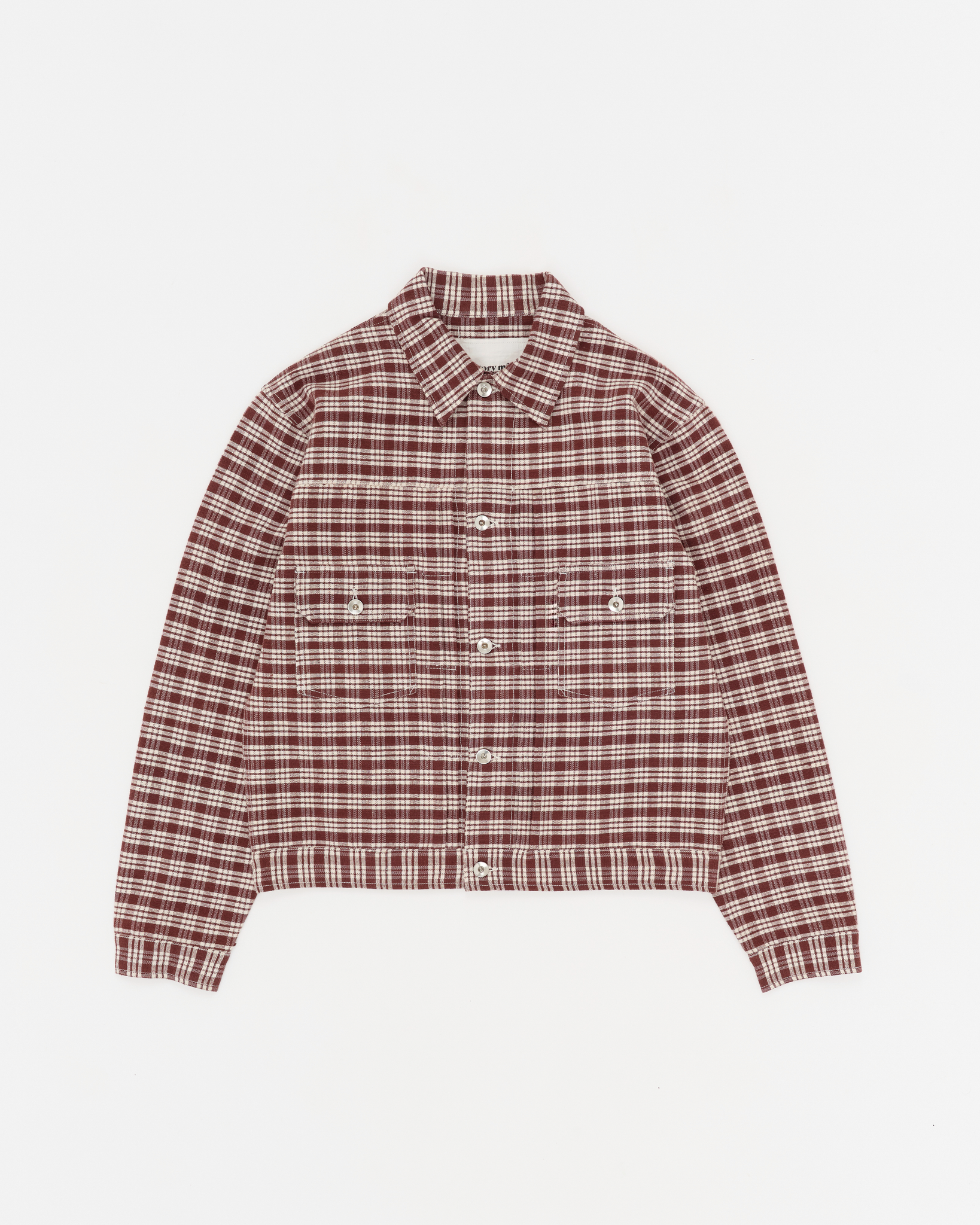 Tuesday Jacket - Wood Check Handloom