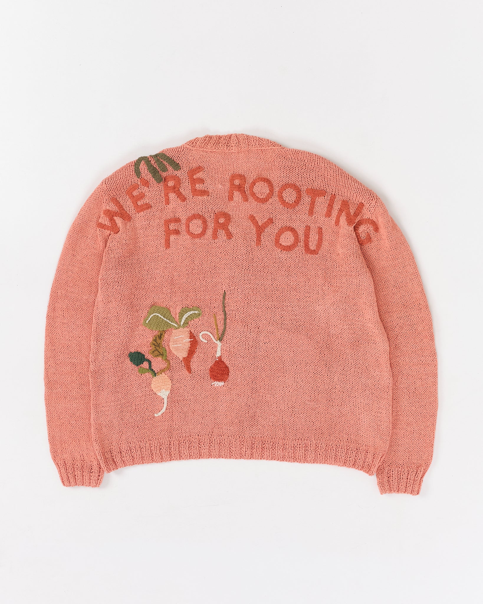 Twinsun Knit Cardigan - Pink Rooting For You